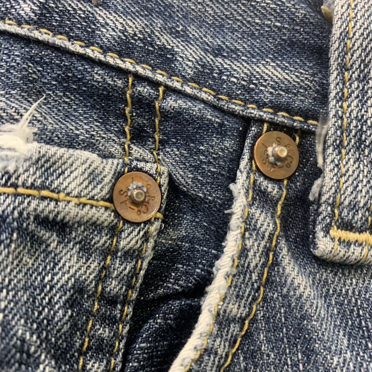 Levi's × Levi's Vintage Clothing × Vintage LEVIS 502 33x33 Vintag 90s Stonewash Blue Indigo Denim Jean Size US 32 / EU 48 - 9 Thumbnail