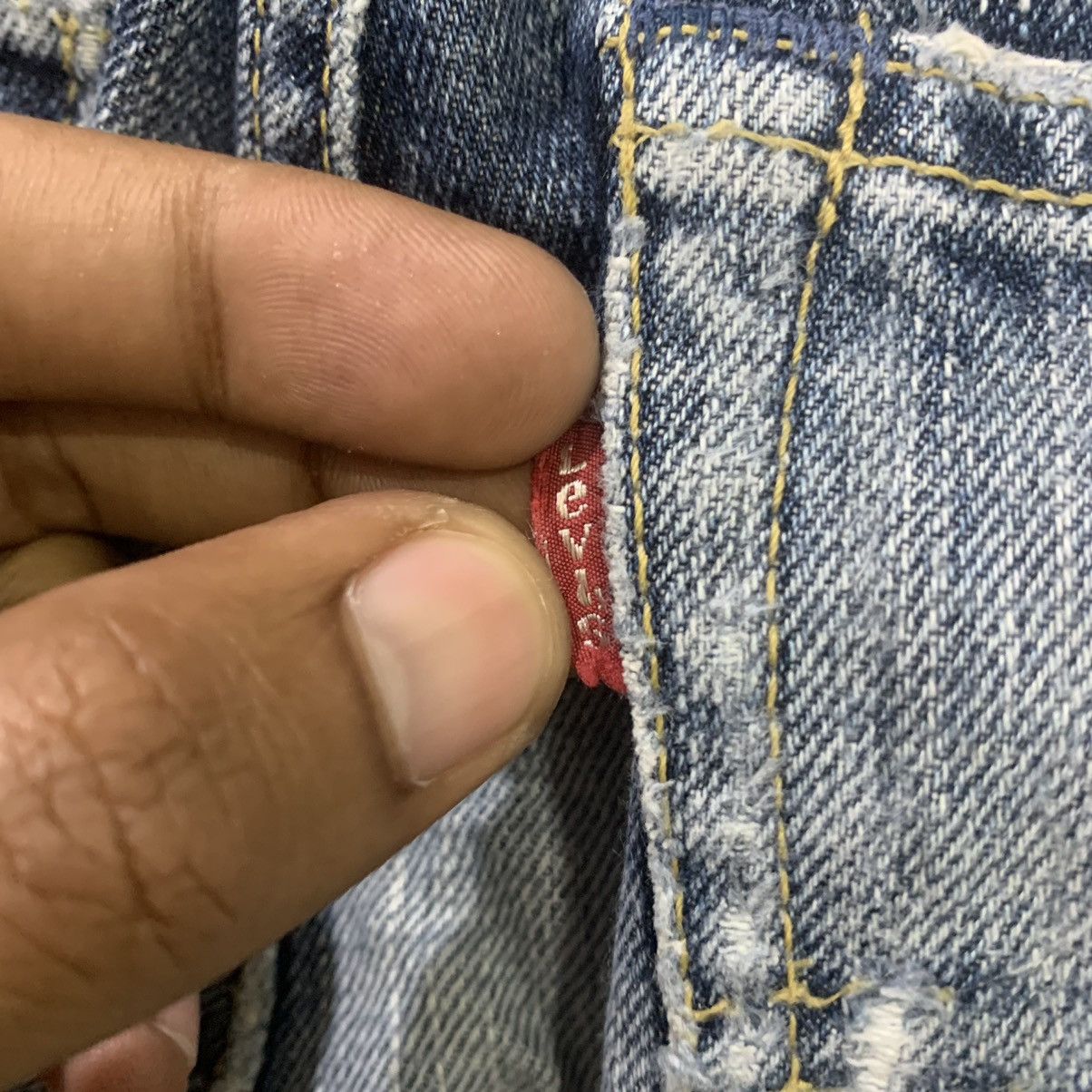 Levi's × Levi's Vintage Clothing × Vintage LEVIS 502 33x33 Vintag 90s Stonewash Blue Indigo Denim Jean Size US 32 / EU 48 - 15 Thumbnail
