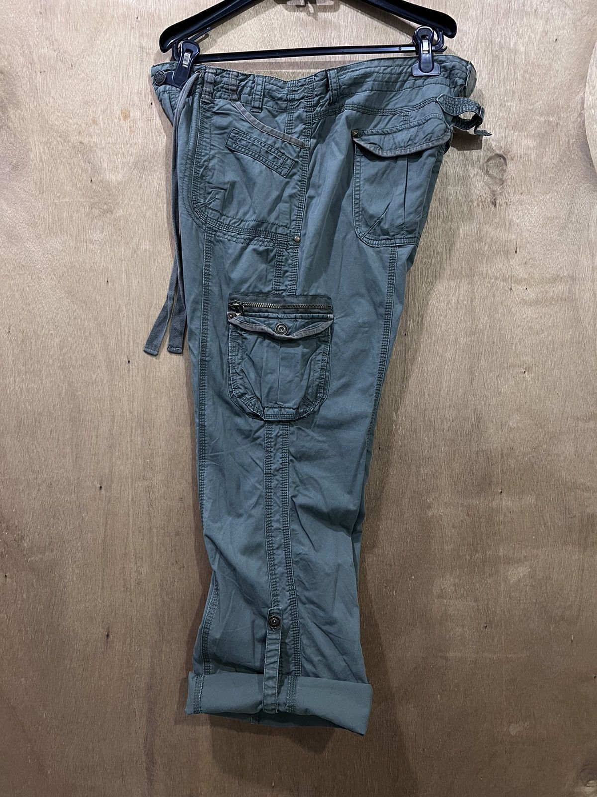 Japanese Brand × Seditionaries × Warehouse WAREHOUSE ONE Stud Bondage Multipocket Tactical Cargo Pant Size US 34 / EU 50 - 6 Thumbnail