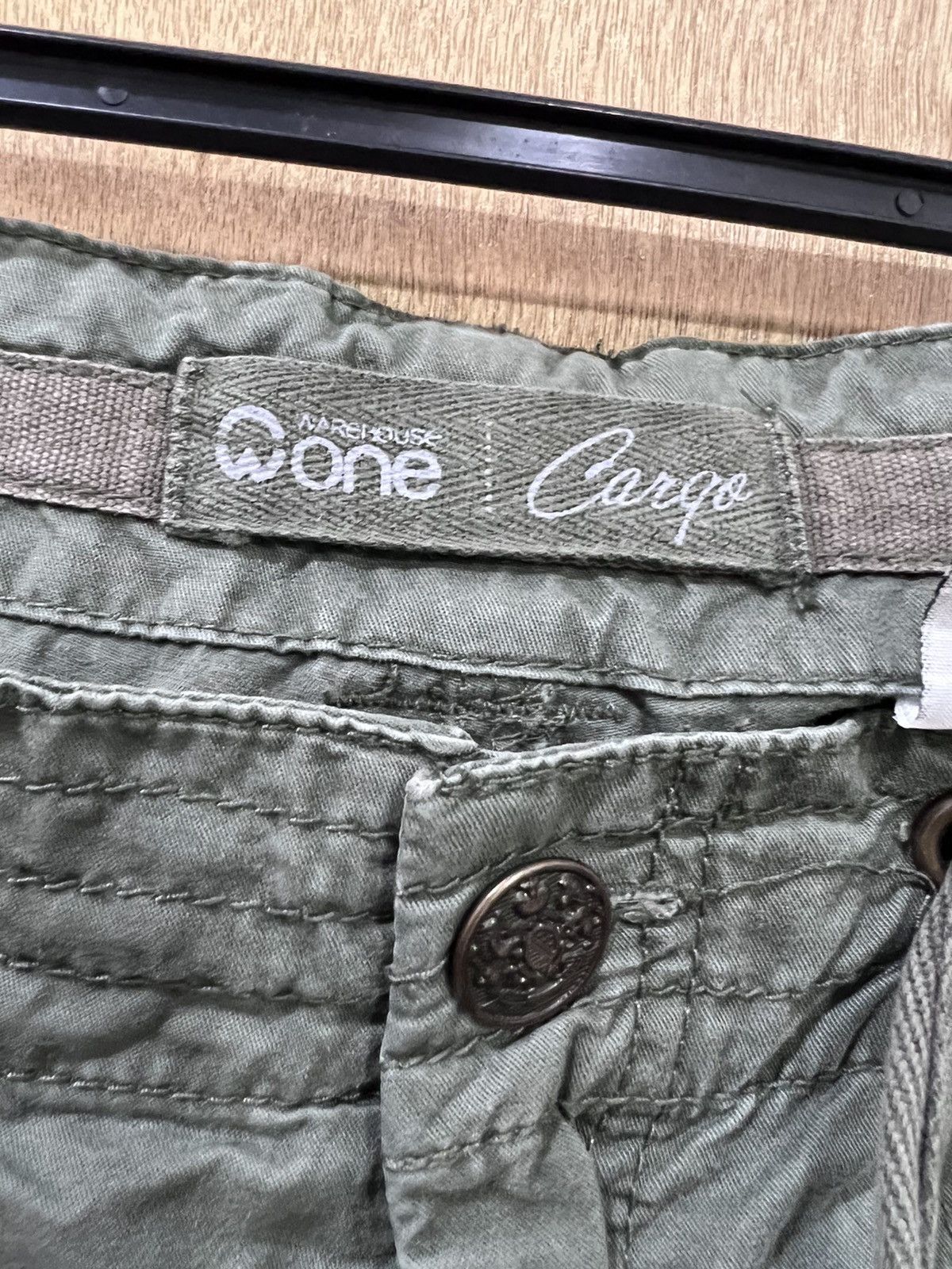 Japanese Brand × Seditionaries × Warehouse WAREHOUSE ONE Stud Bondage Multipocket Tactical Cargo Pant Size US 34 / EU 50 - 19 Thumbnail