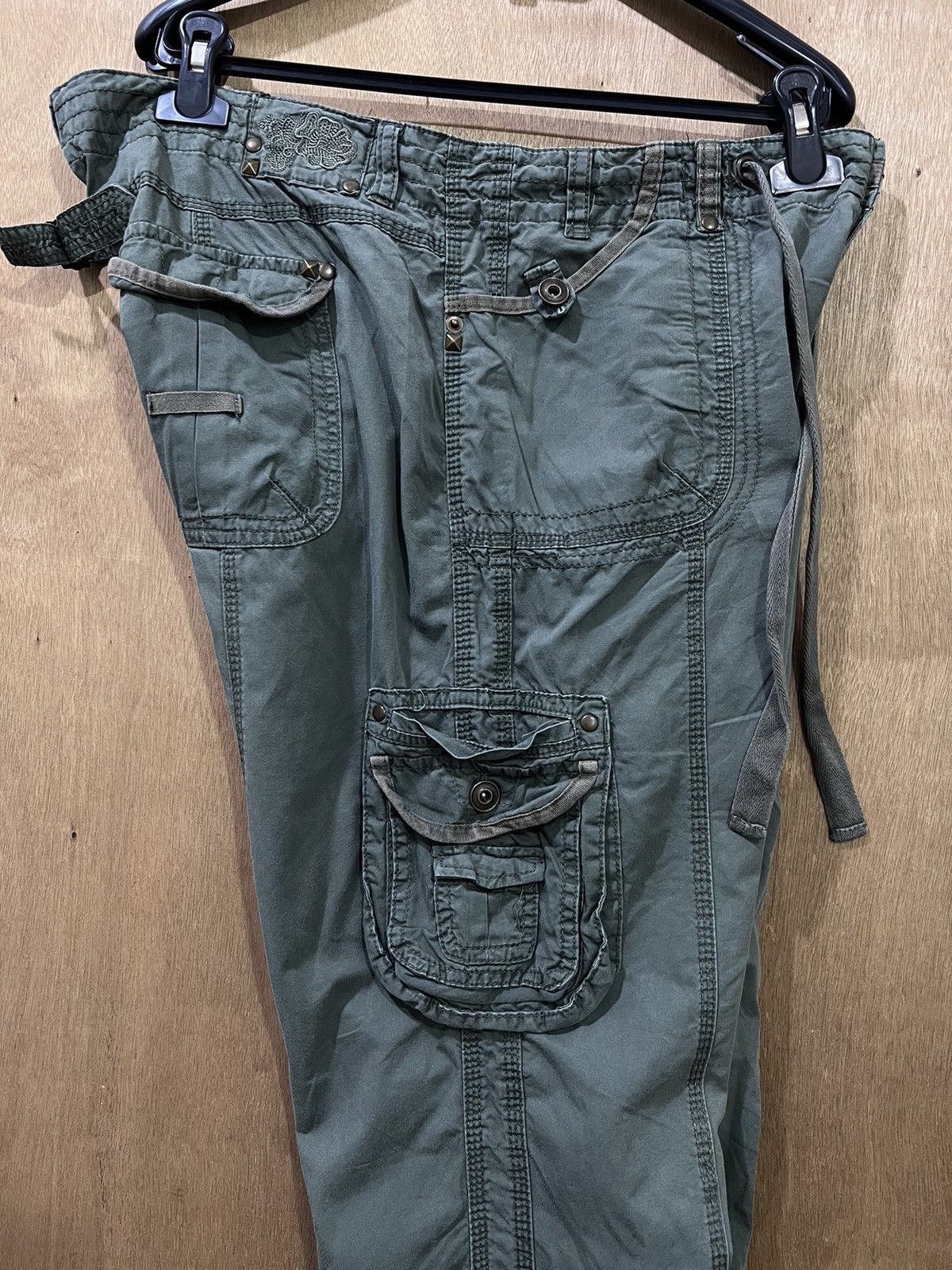 Japanese Brand × Seditionaries × Warehouse WAREHOUSE ONE Stud Bondage Multipocket Tactical Cargo Pant Size US 34 / EU 50 - 8 Thumbnail