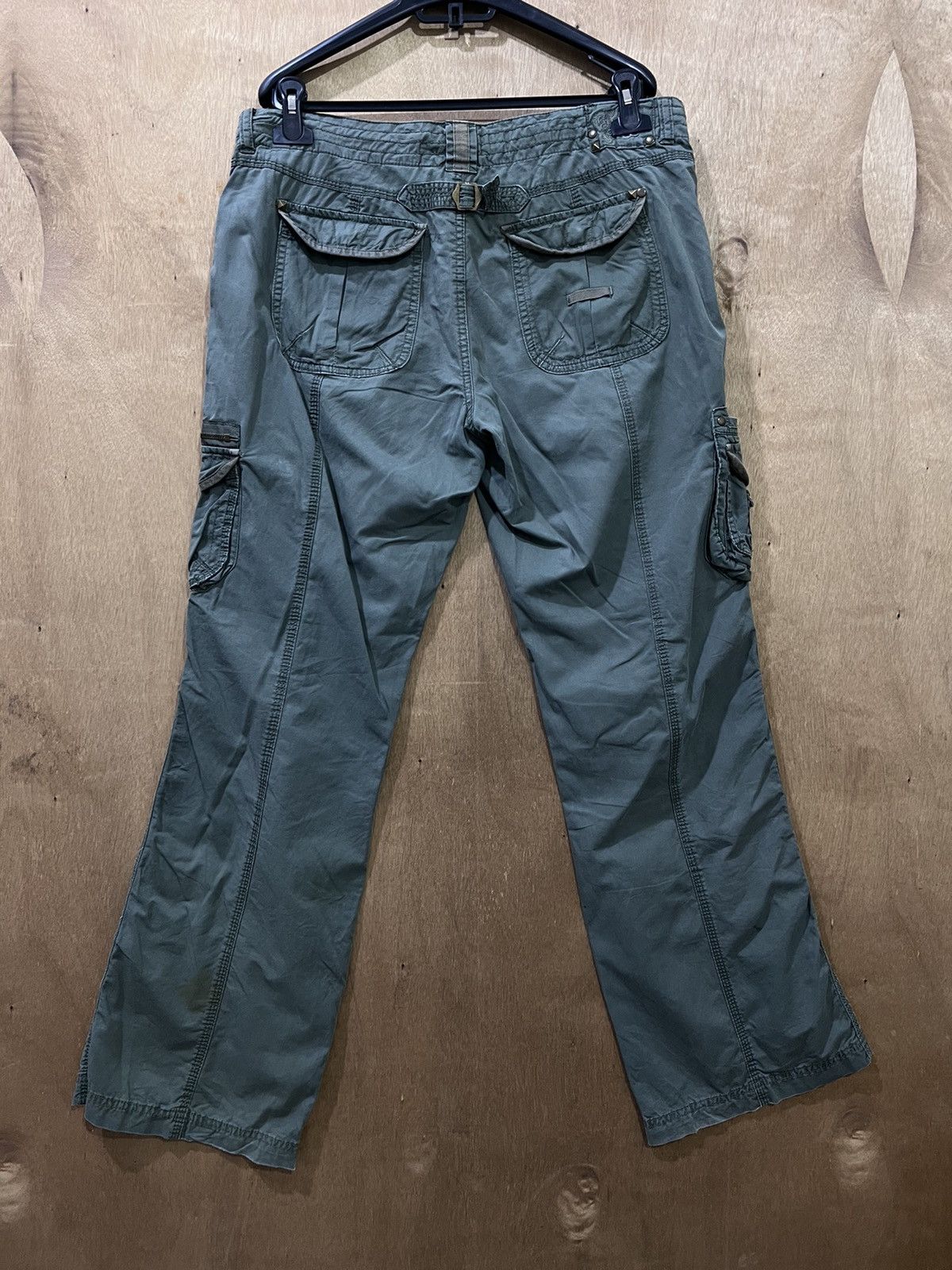 Japanese Brand × Seditionaries × Warehouse WAREHOUSE ONE Stud Bondage Multipocket Tactical Cargo Pant Size US 34 / EU 50 - 2 Thumbnail