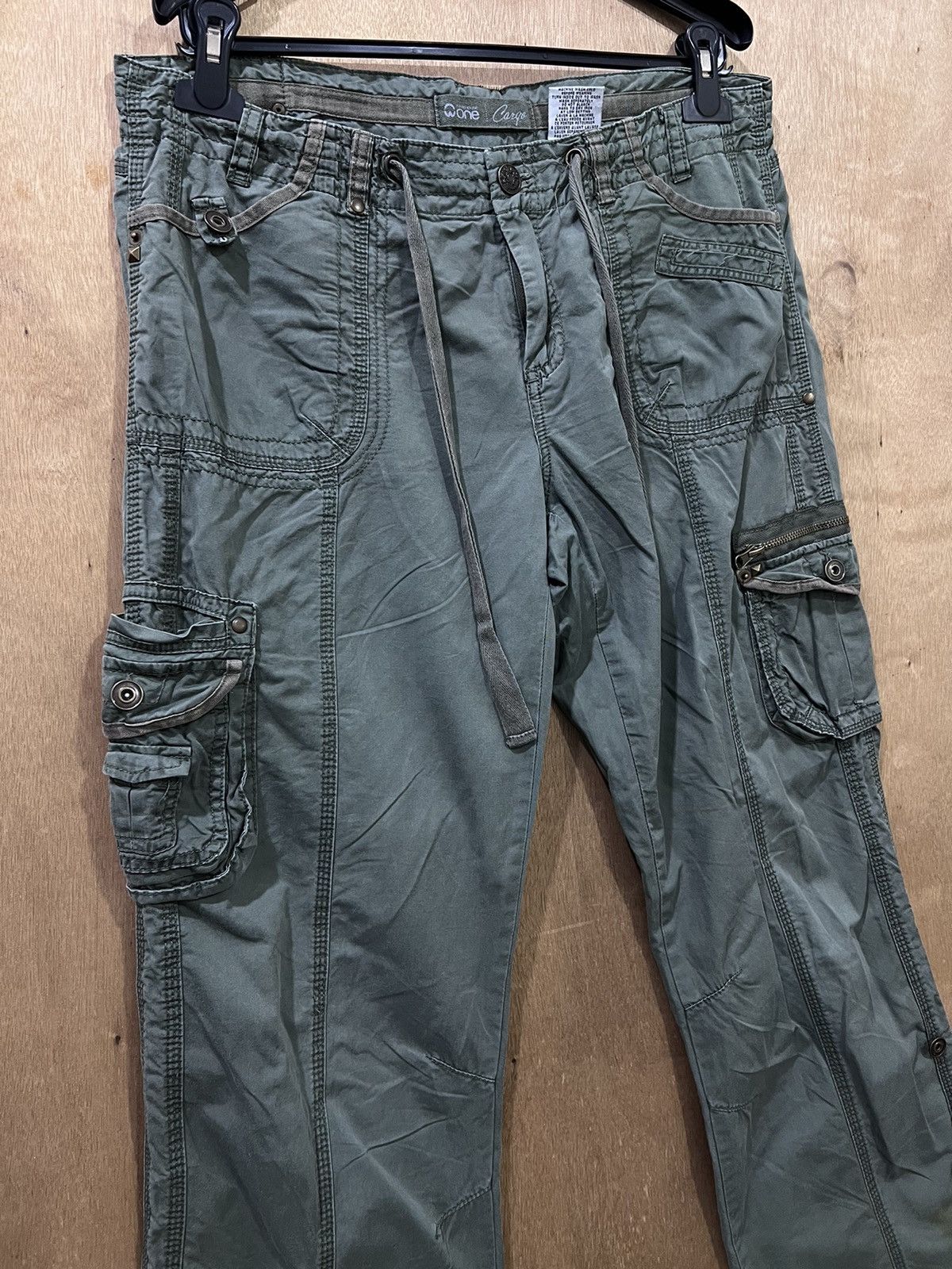 Japanese Brand × Seditionaries × Warehouse WAREHOUSE ONE Stud Bondage Multipocket Tactical Cargo Pant Size US 34 / EU 50 - 10 Thumbnail