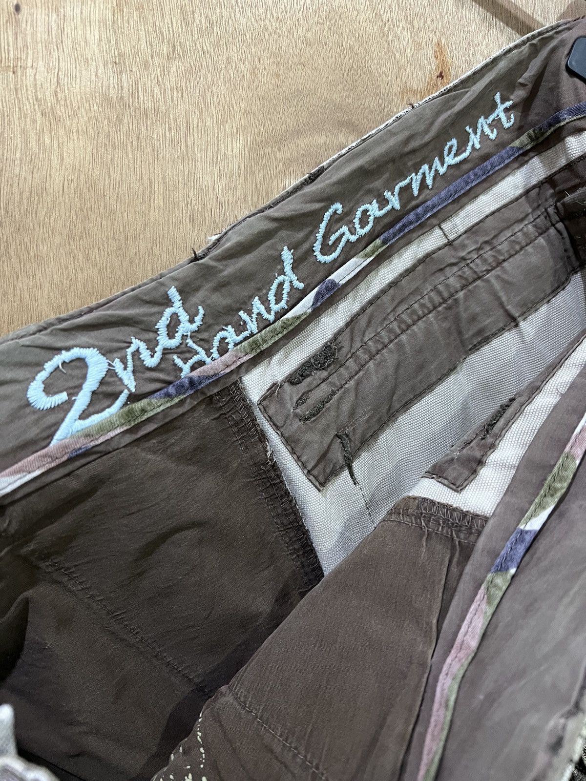 Japanese Brand 2ND HAND GARMENT Glen Plaid 3D Baggy Multipocket Cargo Pant Size US 36 / EU 52 - 20 Thumbnail
