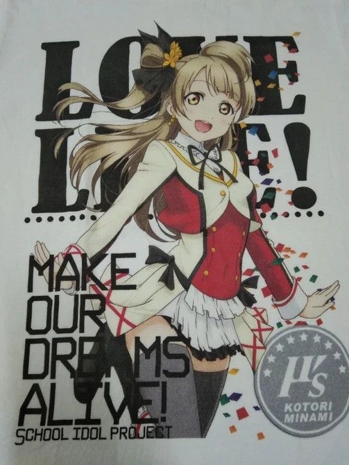 Anime ANIMA JAPAN LOVE LIVE! PRINTED TEE Size US M / EU 48-50 / 2 - 3 Thumbnail