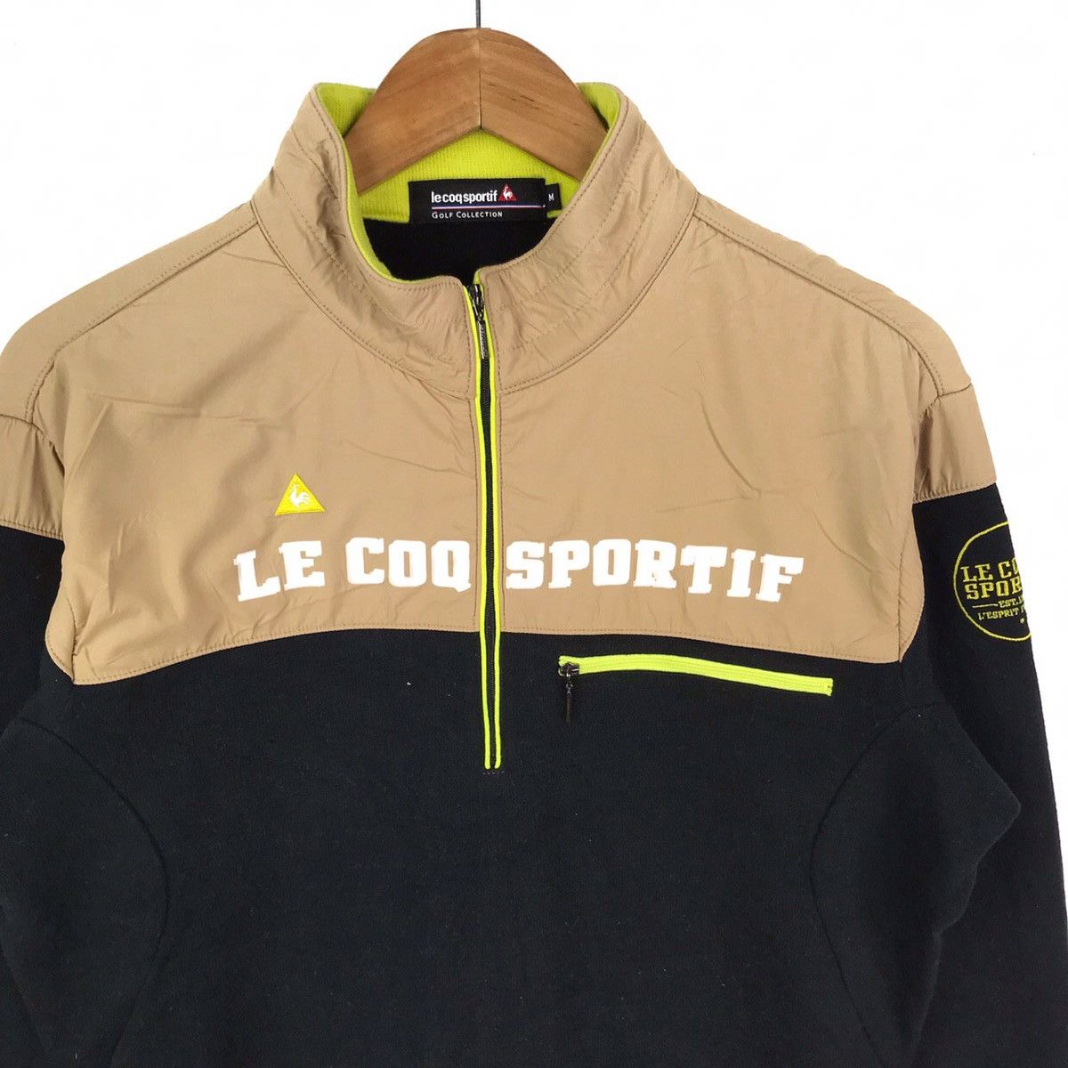 Le Coq Sportif Le Coq Sportif Half Zipper Sweatshirt Size US M / EU 48-50 / 2 - 2 Thumbnail