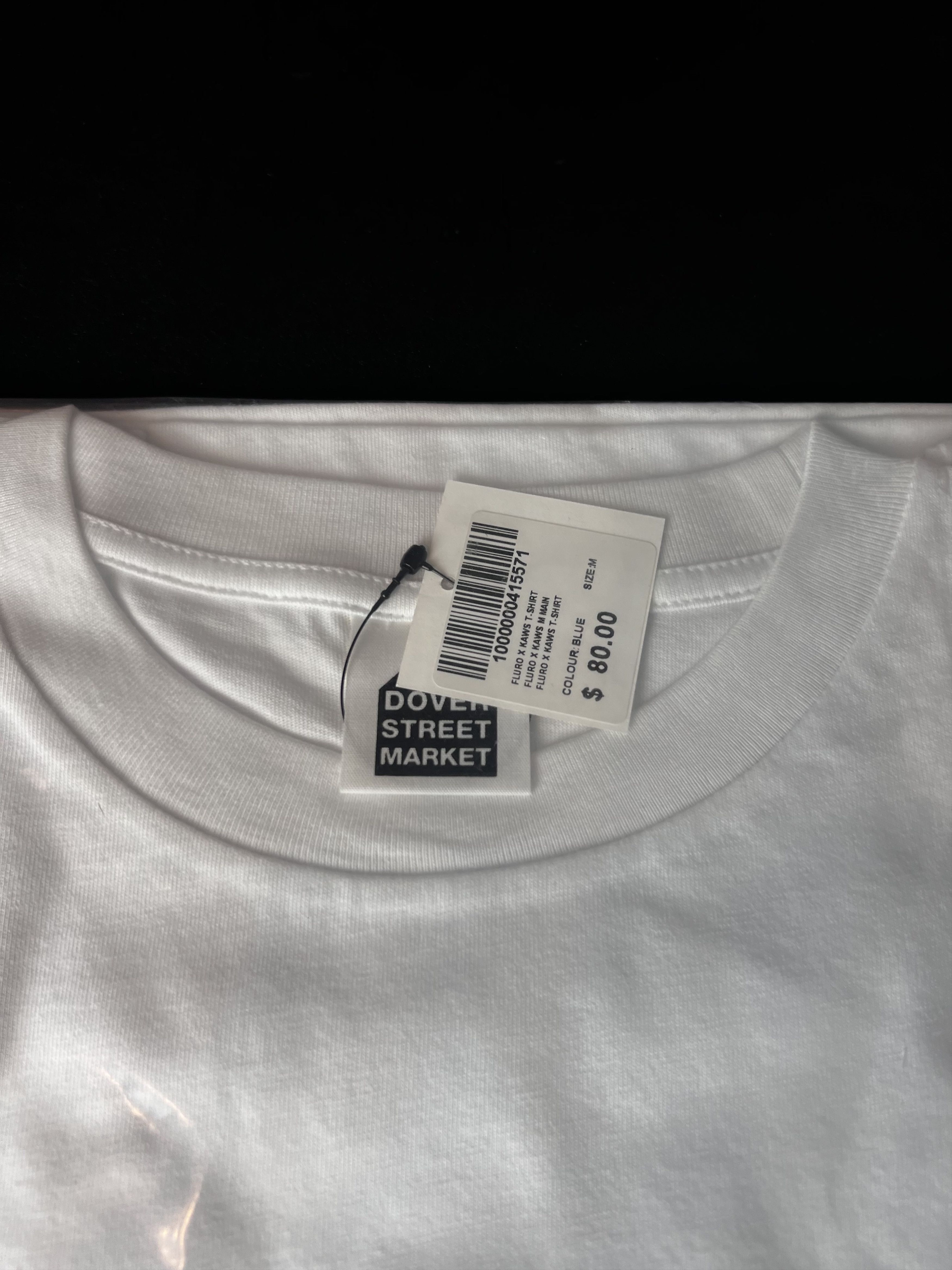 Dover Street Market × Kaws KAWS x Dover Street Market Fluro Rebellion T-Shirt Blue Size US M / EU 48-50 / 2 - 5 Thumbnail