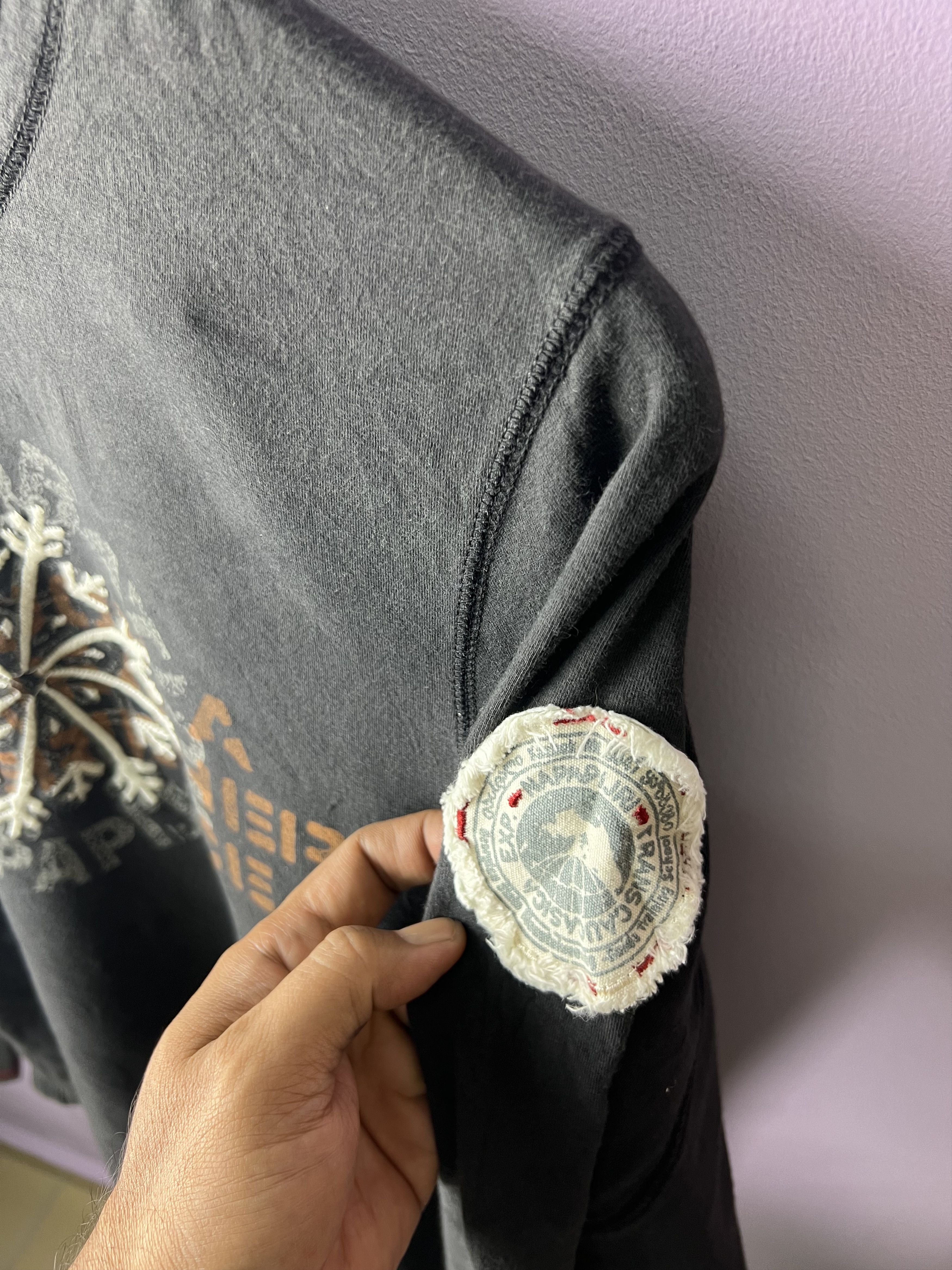 Napapijri 🔥Vintage Elastic Napapijri Patches LS Tees Size US S / EU 44-46 / 1 - 7 Thumbnail