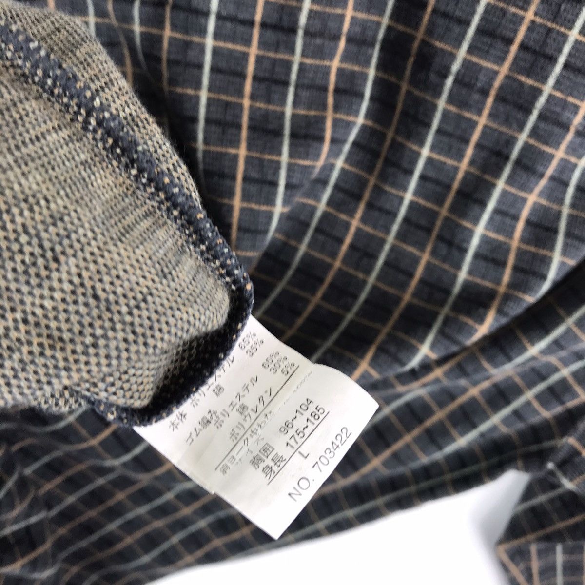 Pierre Balmain Vintage Pierre Balmain Paris Checkered Pattern Sweatshirt Size US L / EU 52-54 / 3 - 6 Thumbnail