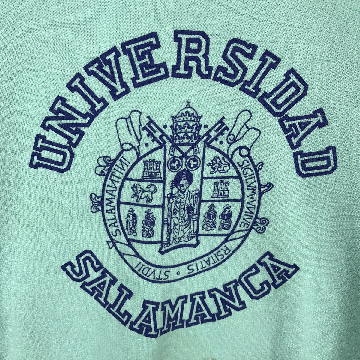 Vintage Vintage 90s 80s Universidad de Salamanca Sweatshirt Size US M / EU 48-50 / 2 - 4 Thumbnail