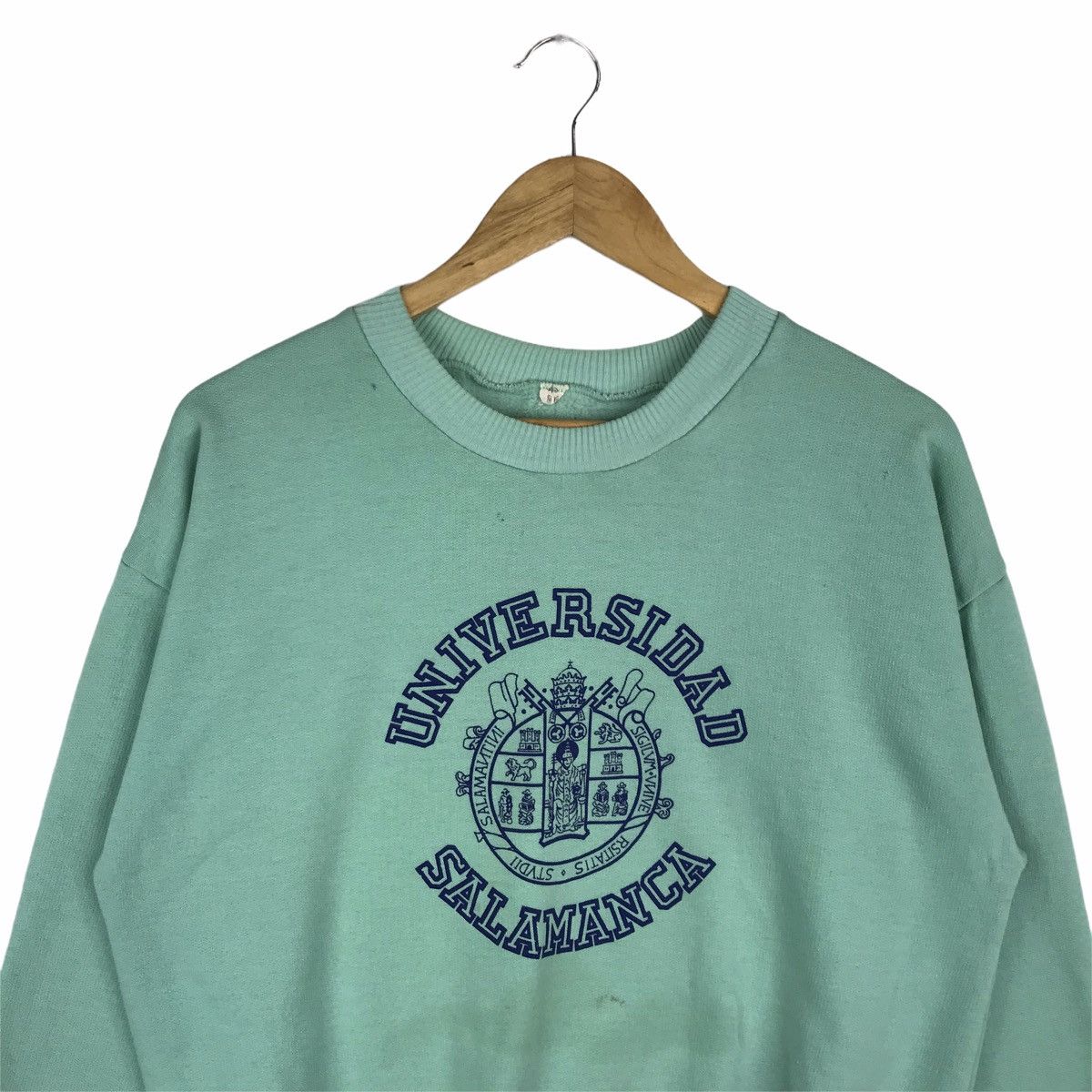 Vintage Vintage 90s 80s Universidad de Salamanca Sweatshirt Size US M / EU 48-50 / 2 - 3 Thumbnail