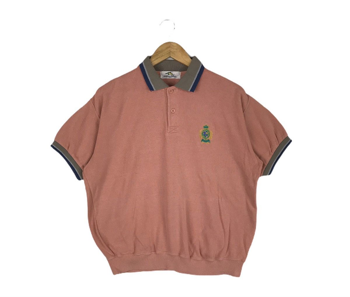 Vintage Vintage Cocco Croco Crest Logo Short Sleeve Sweatshirt Size US M / EU 48-50 / 2 - 1 Thumbnail