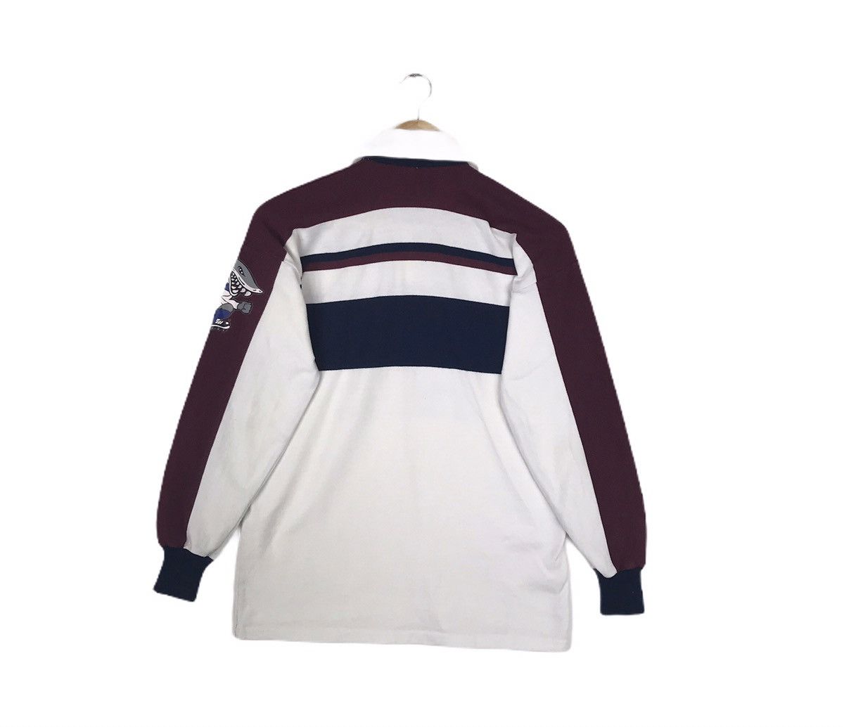 Canterbury of New Zealand × Vintage Vintage Canterbury Floreat Swansea Polo Rugby Sweatshirt Size US S / EU 44-46 / 1 - 2 Thumbnail
