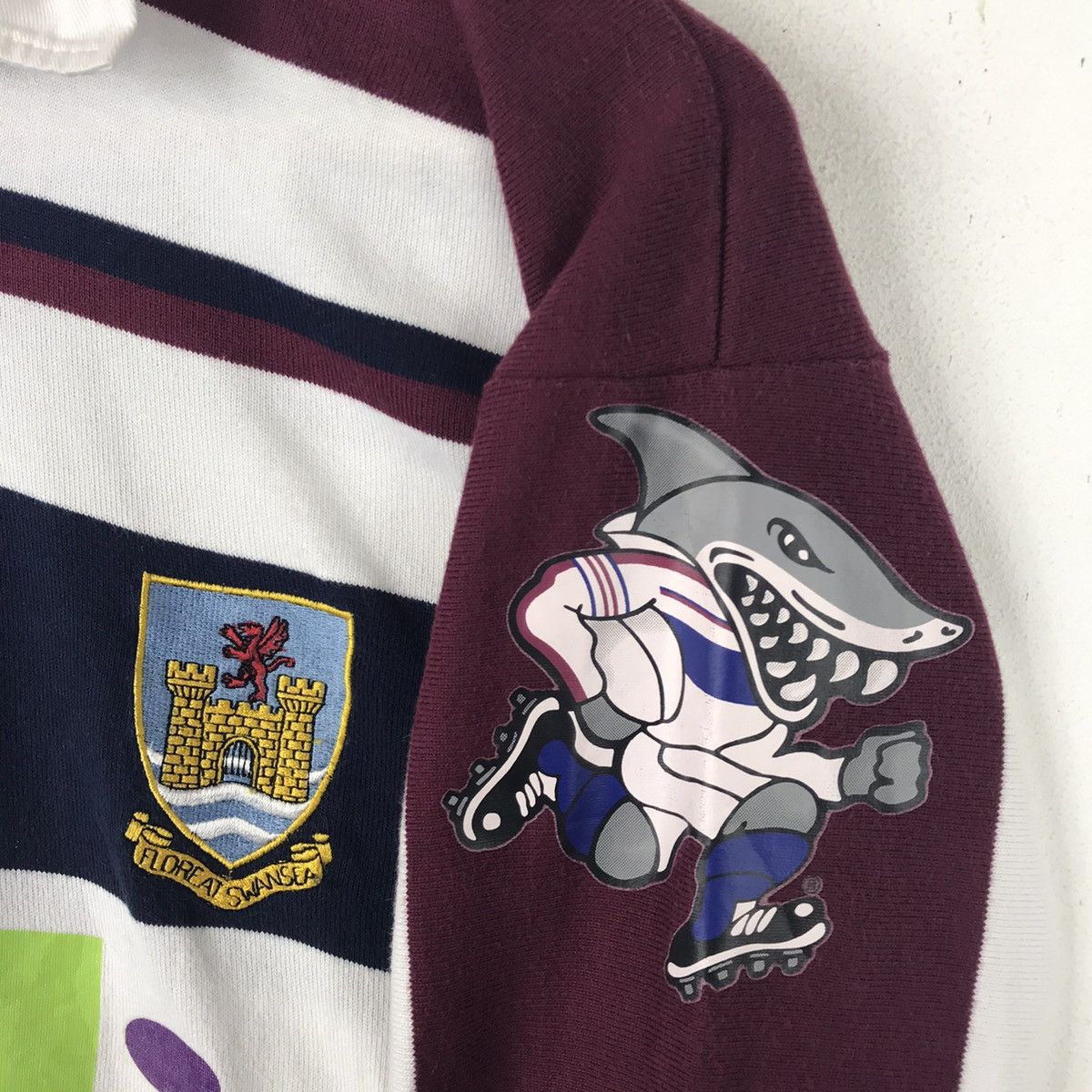 Canterbury of New Zealand × Vintage Vintage Canterbury Floreat Swansea Polo Rugby Sweatshirt Size US S / EU 44-46 / 1 - 6 Thumbnail