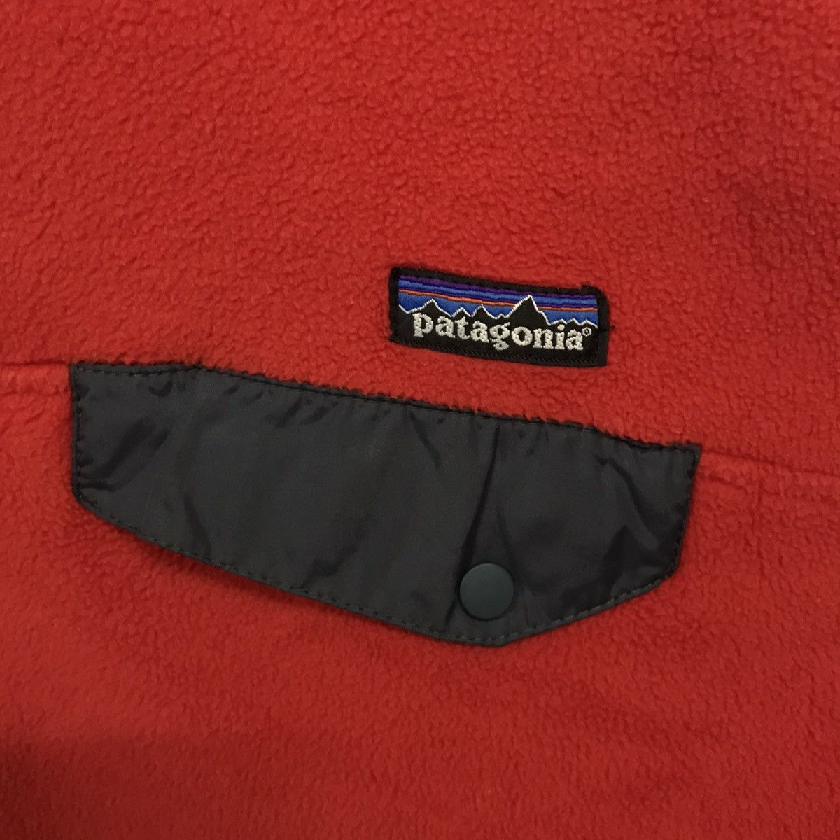 Patagonia Vintage 90s Patagonia Synchilla Half Snap Button Sweatshirt Size US L / EU 52-54 / 3 - 5 Thumbnail