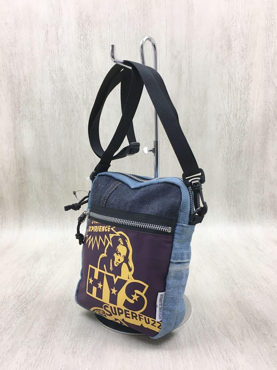 Hysteric Glamour Patchwork Denim Shoulder Bag Size ONE SIZE - 3 Thumbnail