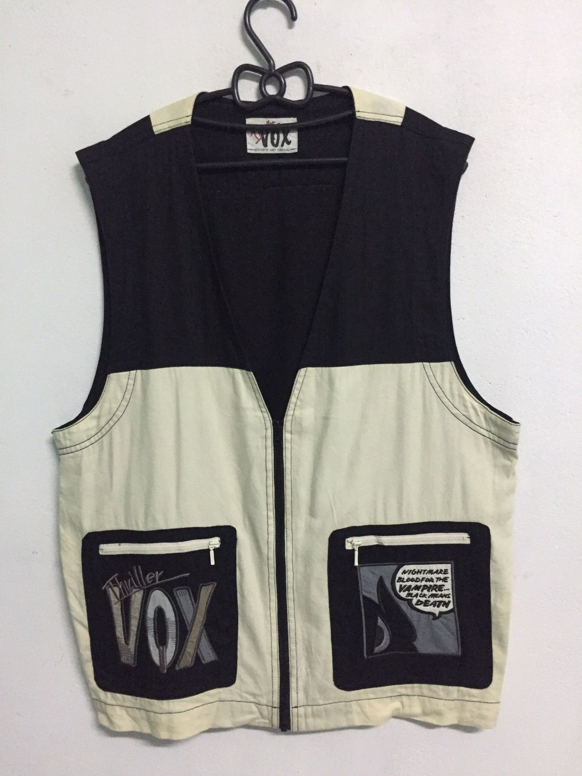 Japanese Brand Thriller VOX Sleeveless Jacket/Vest Size US L / EU 52-54 / 3 - 1 Thumbnail