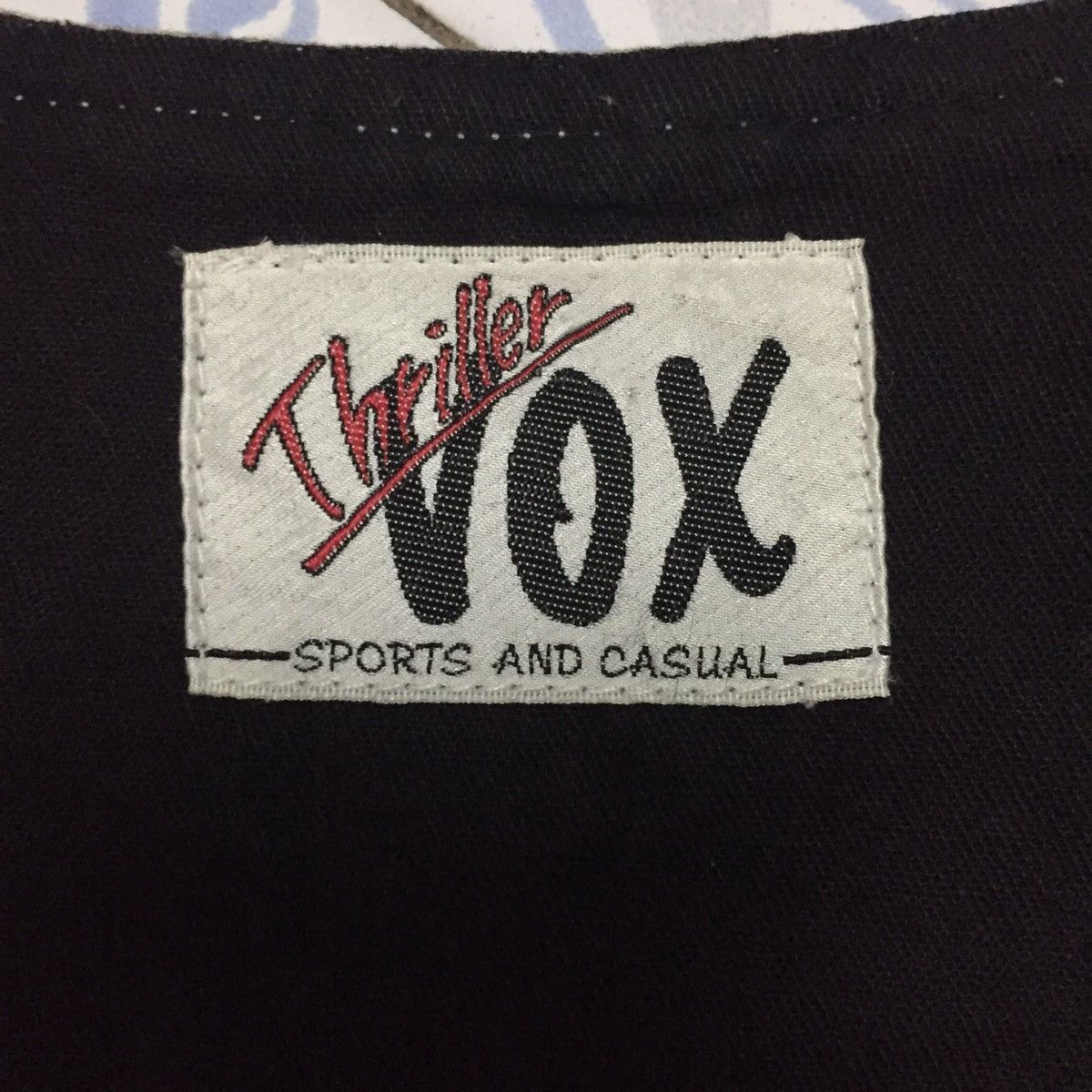 Japanese Brand Thriller VOX Sleeveless Jacket/Vest Size US L / EU 52-54 / 3 - 15 Thumbnail