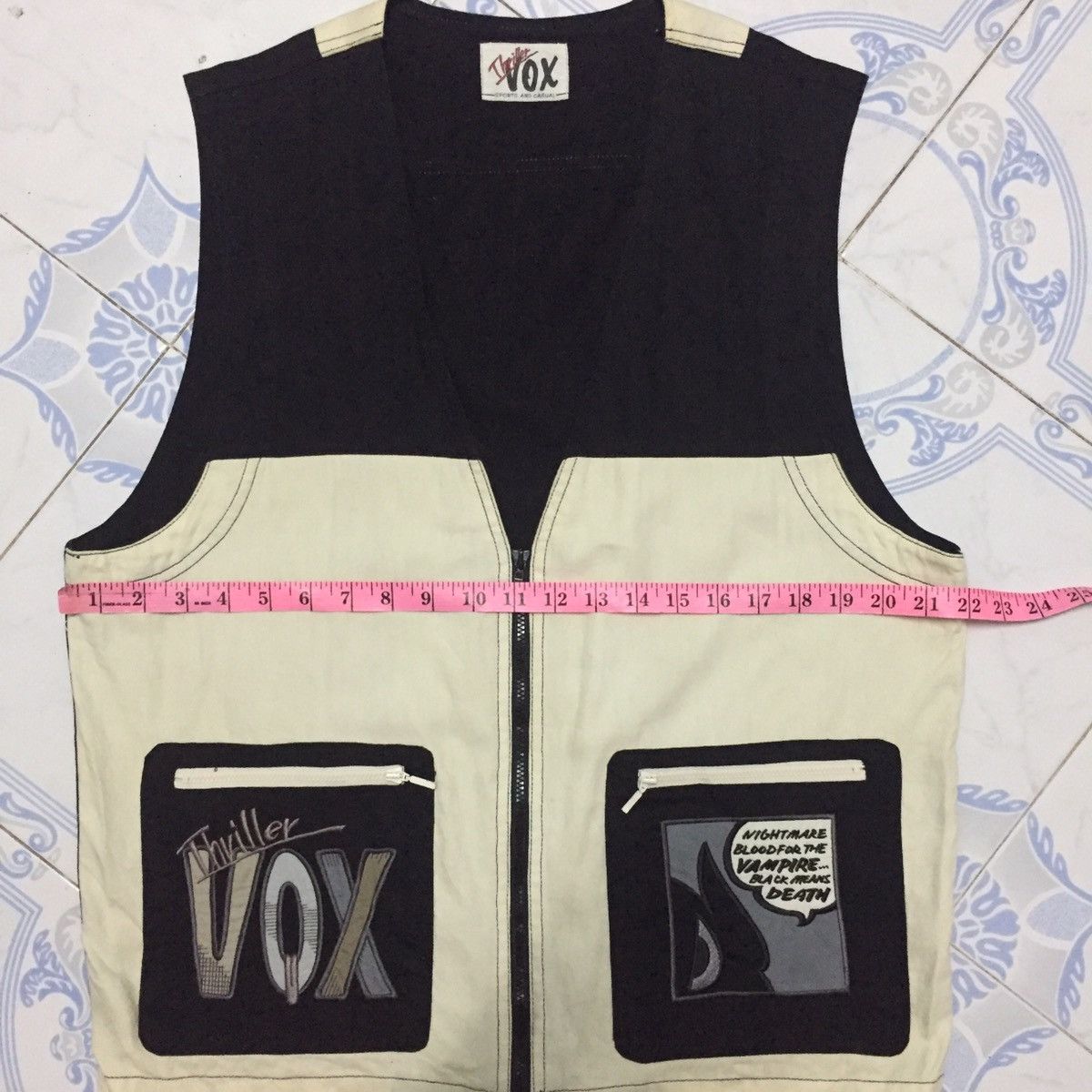 Japanese Brand Thriller VOX Sleeveless Jacket/Vest Size US L / EU 52-54 / 3 - 18 Thumbnail