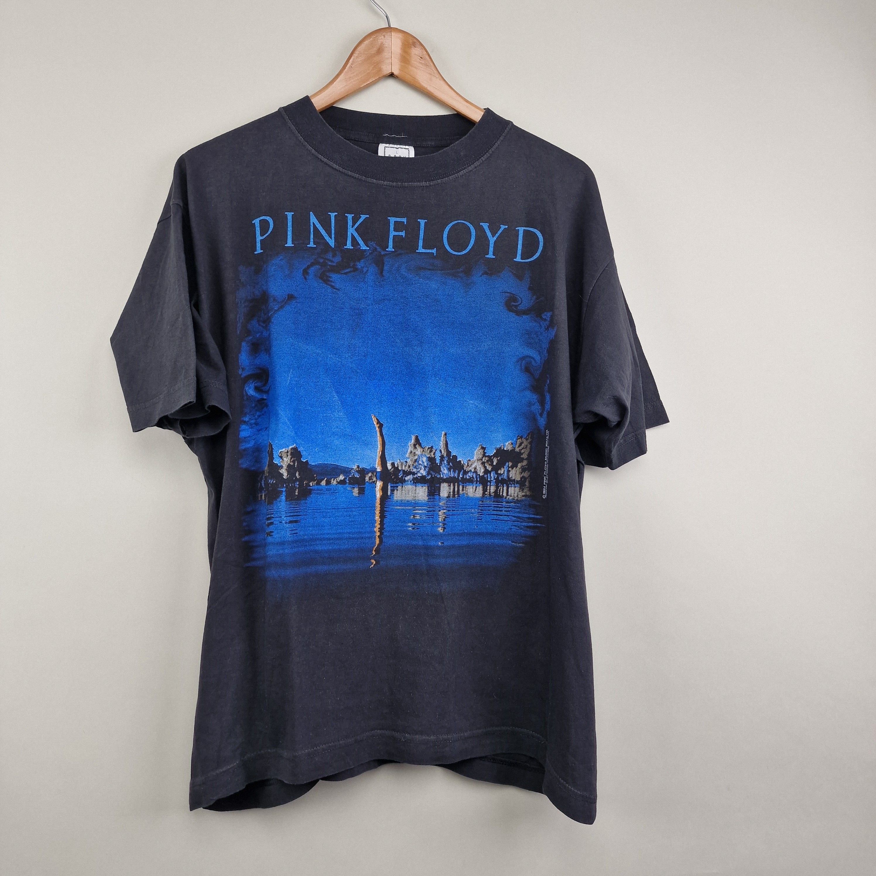 Pre-owned Band Tees X Pink Floyd 1994 Pink Floyd Wish You Were Here Vintage T Shirt In Black