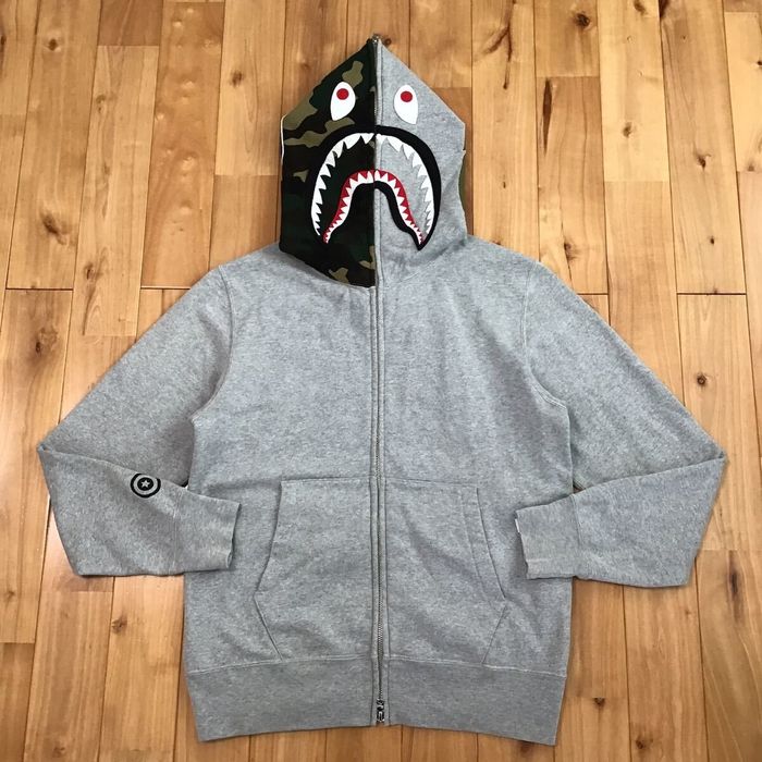Bape 🔥BAPE land 1st Anniversary🔥 Shark full zip hoodie | Grailed