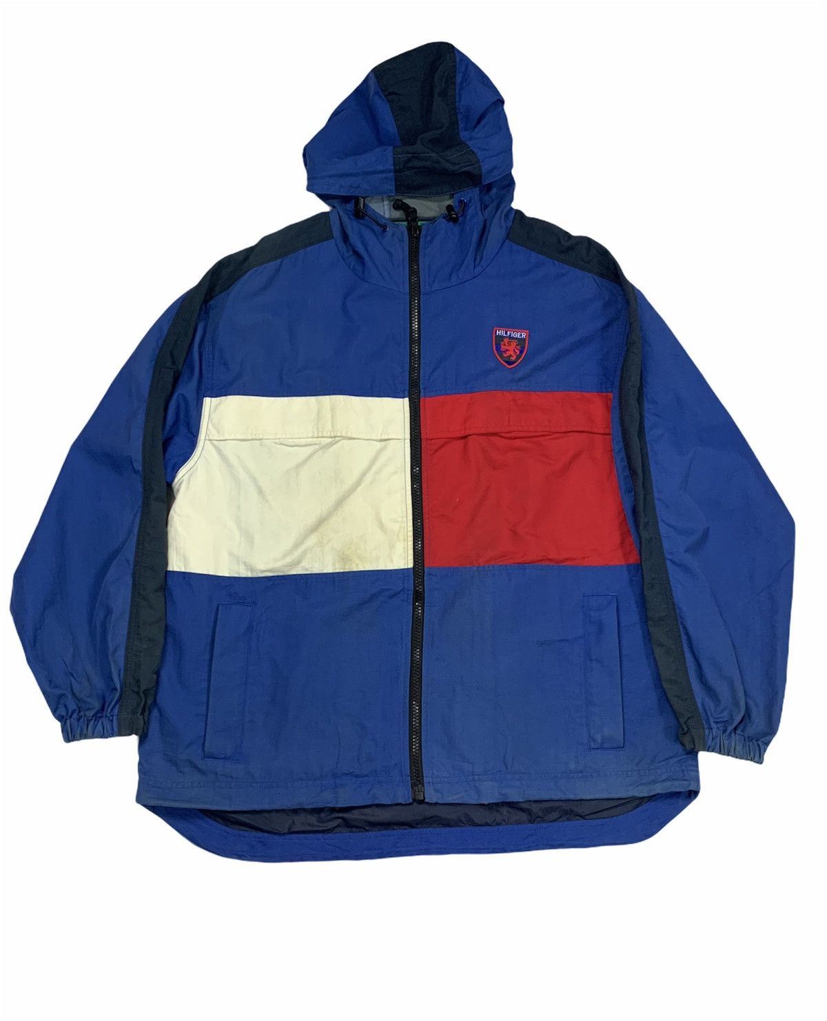 Tommy Hilfiger Vintage 90s Tommy Hilfiger Big logos zipper jacket Size US XL / EU 56 / 4 - 2 Thumbnail