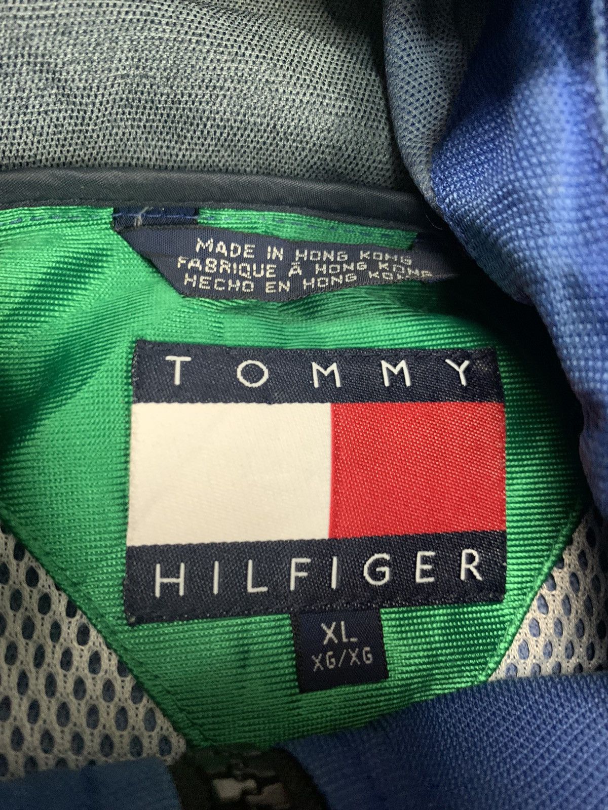 Tommy Hilfiger Vintage 90s Tommy Hilfiger Big logos zipper jacket Size US XL / EU 56 / 4 - 3 Thumbnail
