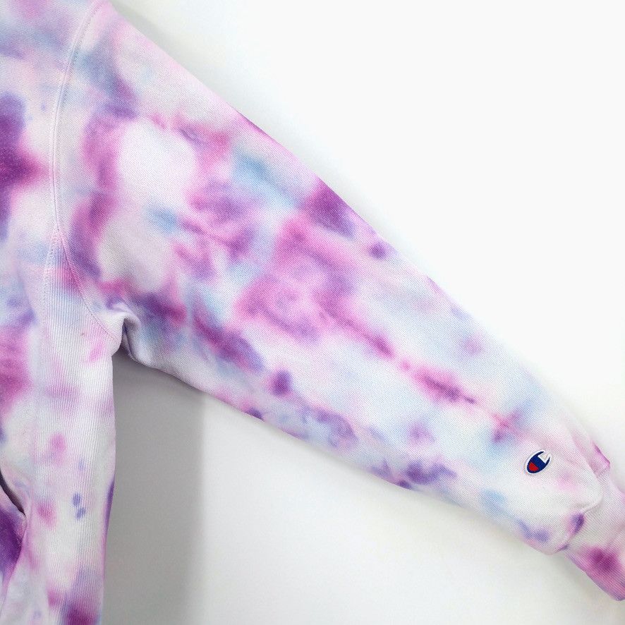 Champion × Vintage Champion Custom Tie Dye Reverse Weave Painter Hoodie Size US S / EU 44-46 / 1 - 4 Thumbnail