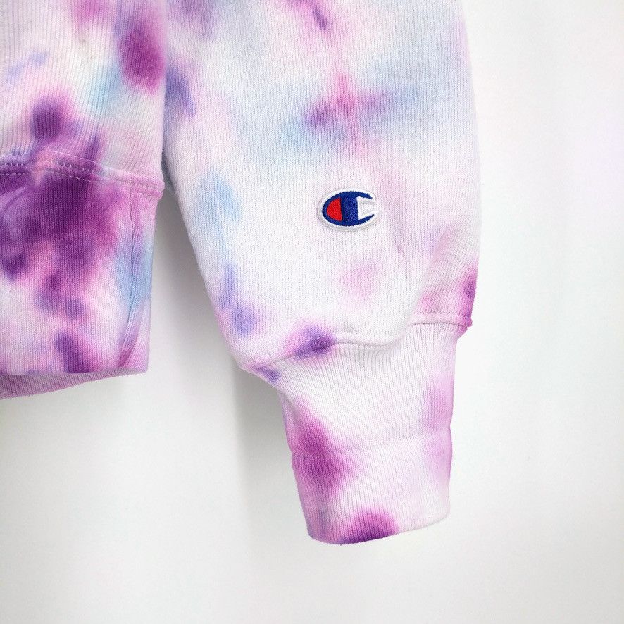 Champion × Vintage Champion Custom Tie Dye Reverse Weave Painter Hoodie Size US S / EU 44-46 / 1 - 2 Thumbnail