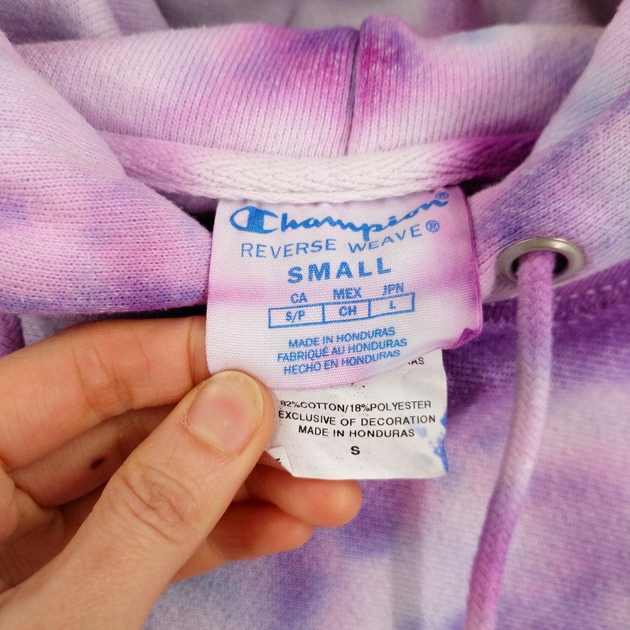 Champion × Vintage Champion Custom Tie Dye Reverse Weave Painter Hoodie Size US S / EU 44-46 / 1 - 12 Thumbnail