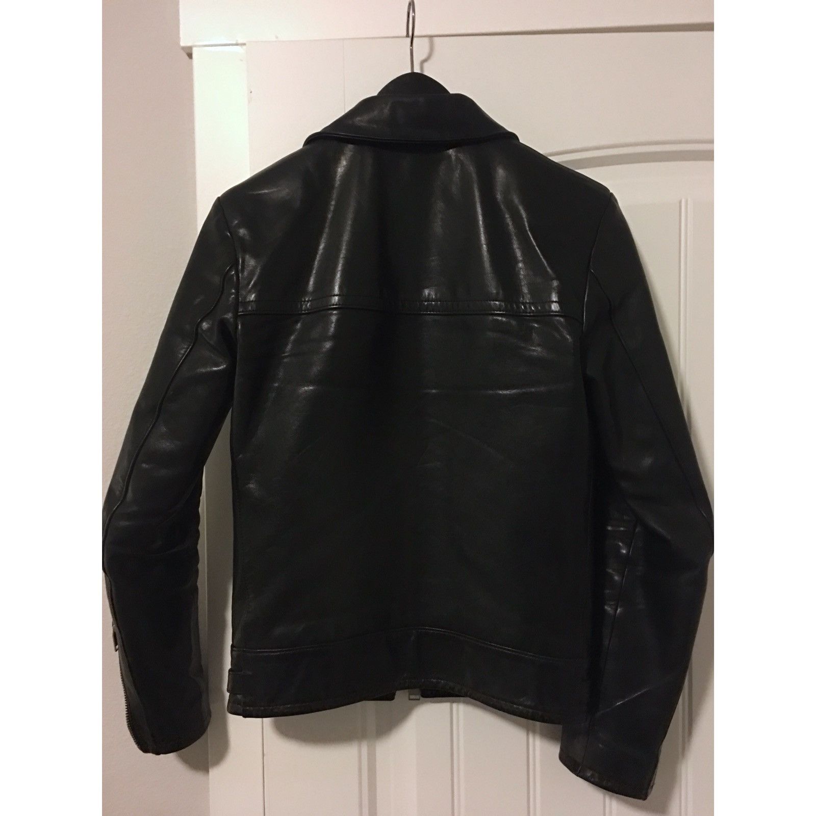 Saint Laurent Paris Saint Laurent Leather Jacket by Hedi