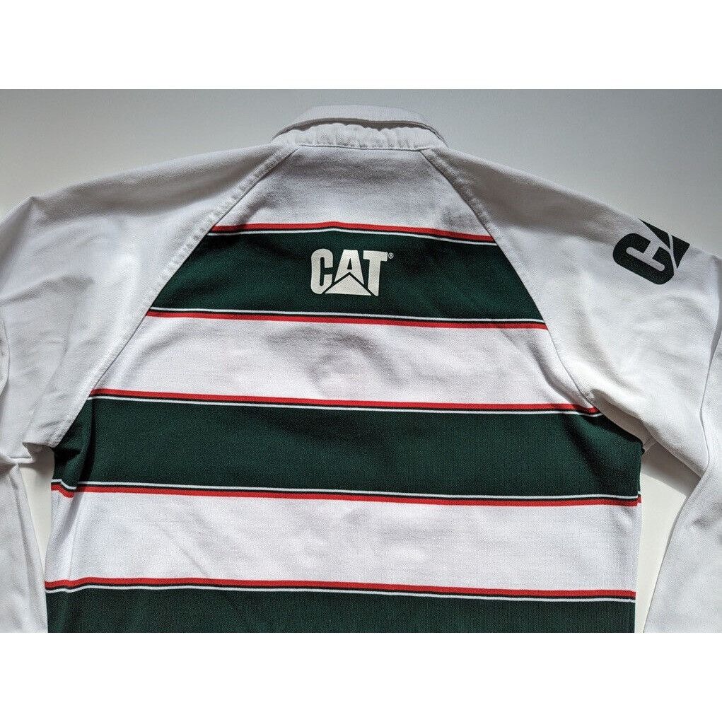 Vintage Leicester Tigers Kooga Long Sleeve Polo Jersey Size M Rugby Size US M / EU 48-50 / 2 - 12 Thumbnail
