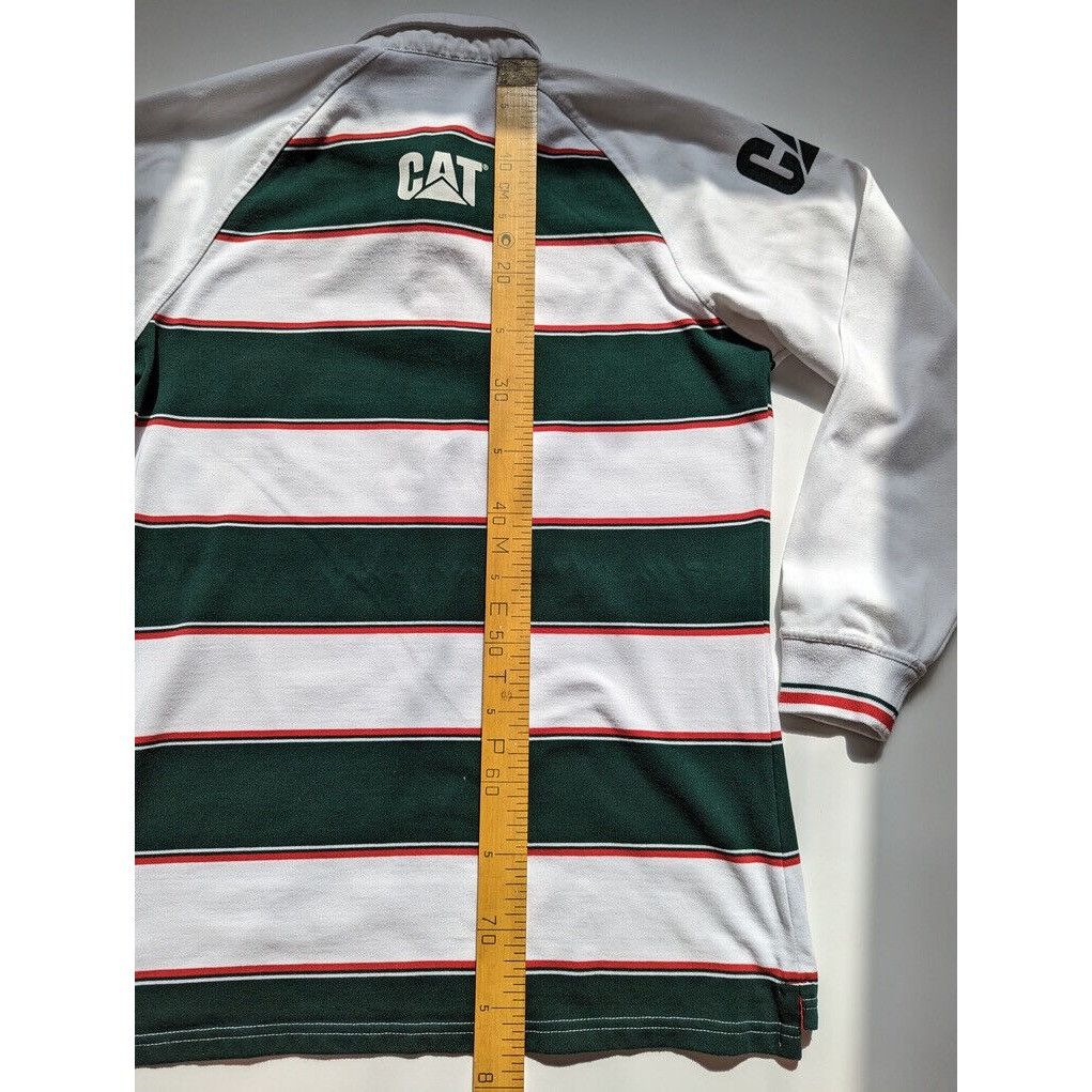 Vintage Leicester Tigers Kooga Long Sleeve Polo Jersey Size M Rugby Size US M / EU 48-50 / 2 - 16 Thumbnail
