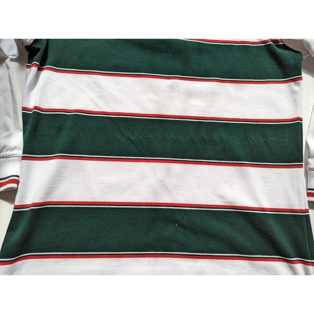 Vintage Leicester Tigers Kooga Long Sleeve Polo Jersey Size M Rugby Size US M / EU 48-50 / 2 - 14 Thumbnail