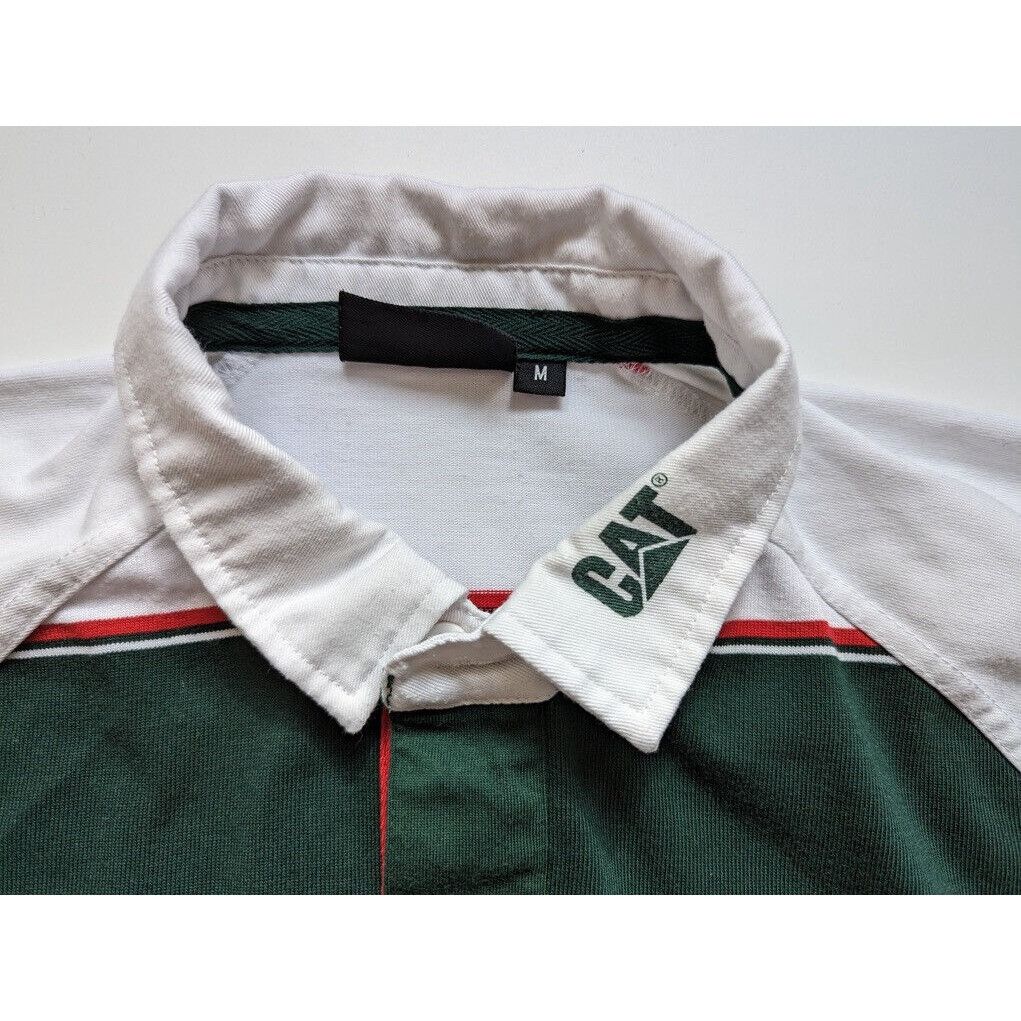 Vintage Leicester Tigers Kooga Long Sleeve Polo Jersey Size M Rugby Size US M / EU 48-50 / 2 - 6 Thumbnail