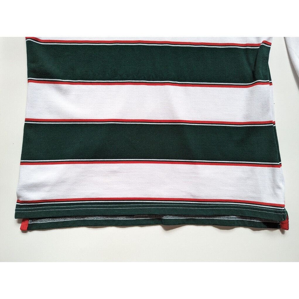 Vintage Leicester Tigers Kooga Long Sleeve Polo Jersey Size M Rugby Size US M / EU 48-50 / 2 - 9 Thumbnail
