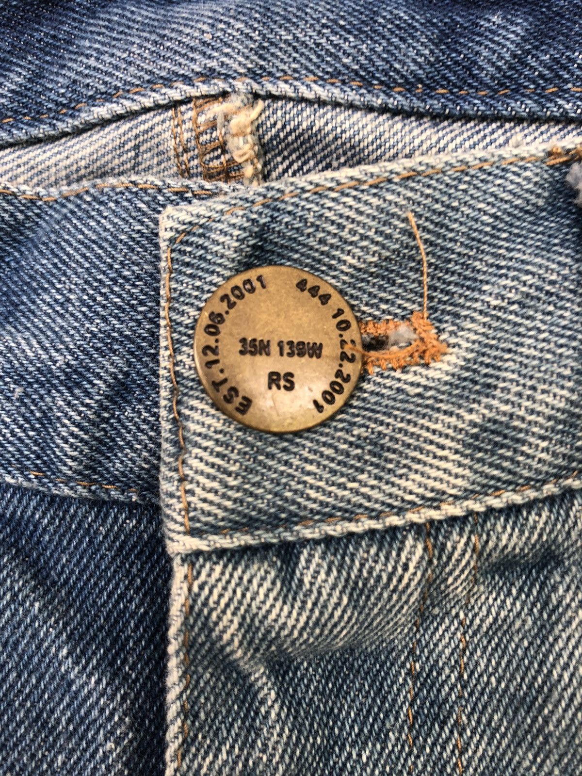FDMTL Rivet & Surge 🇯🇵 Patchwork Denim Kapital Hysteric Size US 29 - 6 Thumbnail