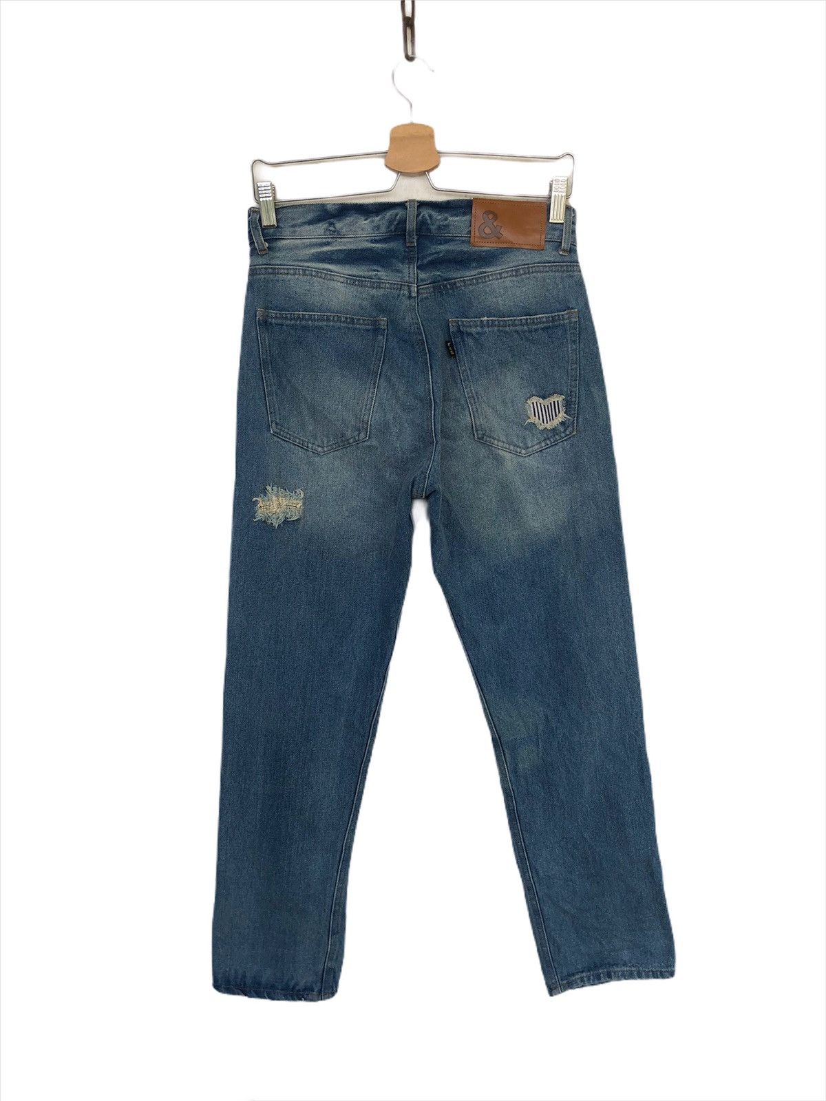 FDMTL Rivet & Surge 🇯🇵 Patchwork Denim Kapital Hysteric Size US 29 - 4 Thumbnail
