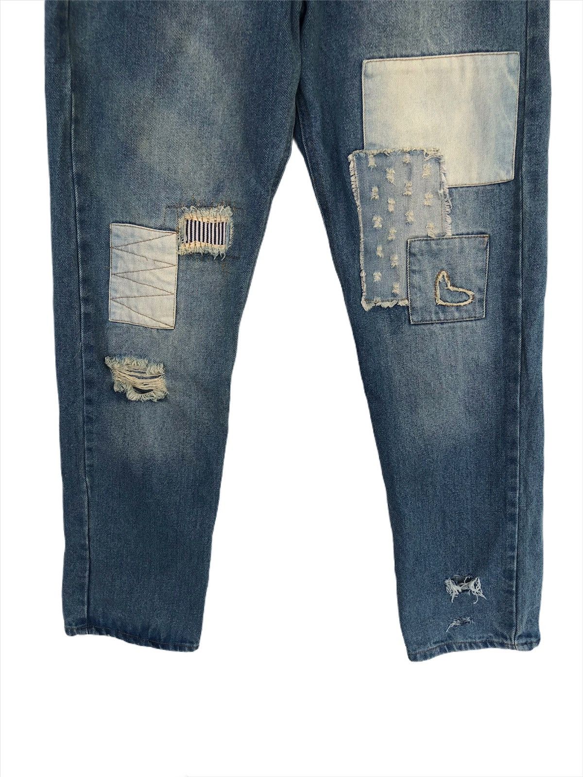 FDMTL Rivet & Surge 🇯🇵 Patchwork Denim Kapital Hysteric Size US 29 - 3 Thumbnail