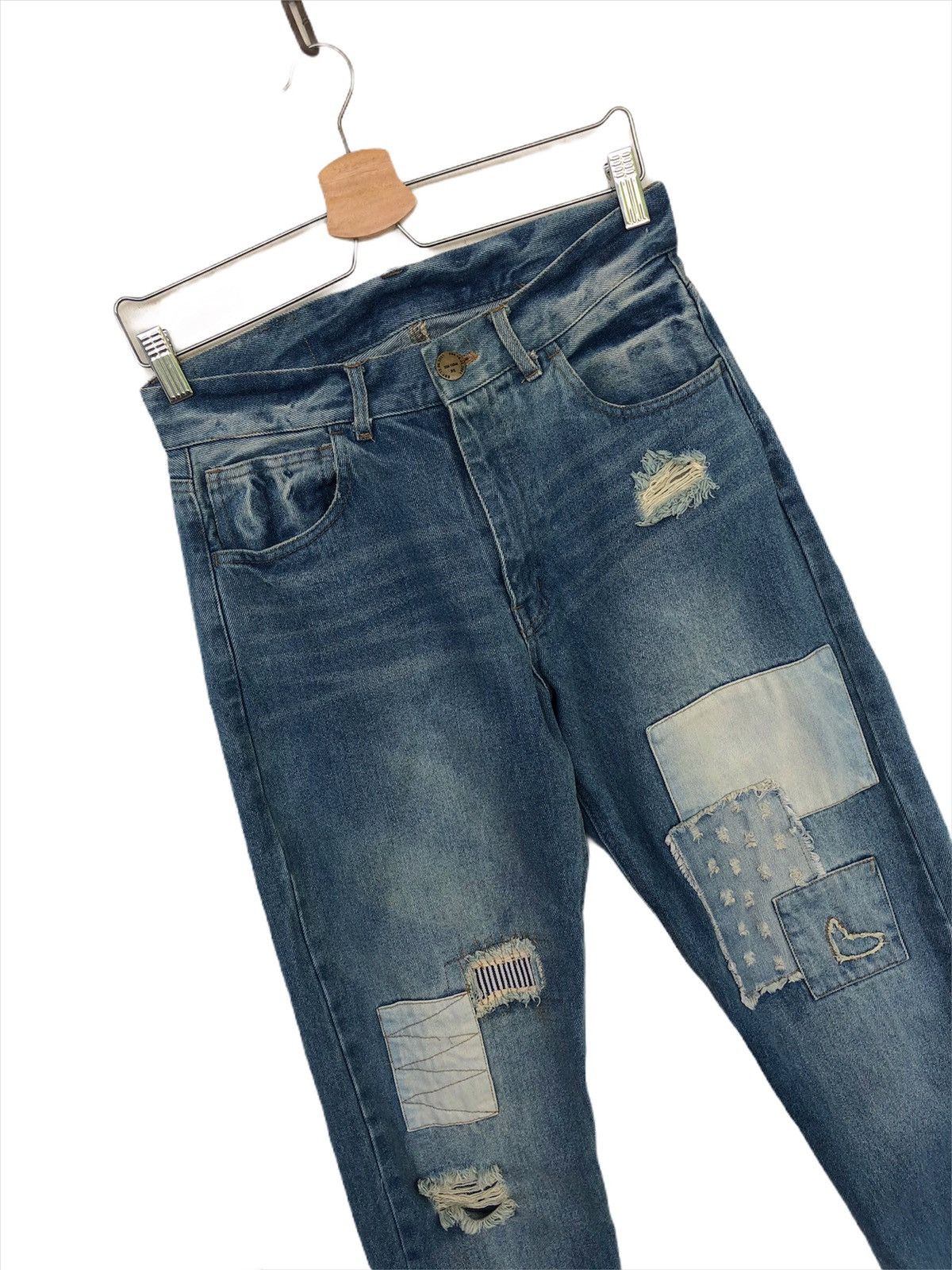 FDMTL Rivet & Surge 🇯🇵 Patchwork Denim Kapital Hysteric Size US 29 - 1 Thumbnail