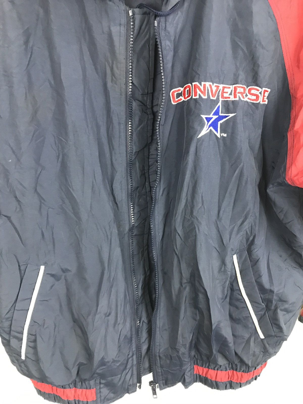 Converse Converse Windbreaker Hiking Bomber Jacket Hoodie Winter Wear Size US M / EU 48-50 / 2 - 13 Thumbnail