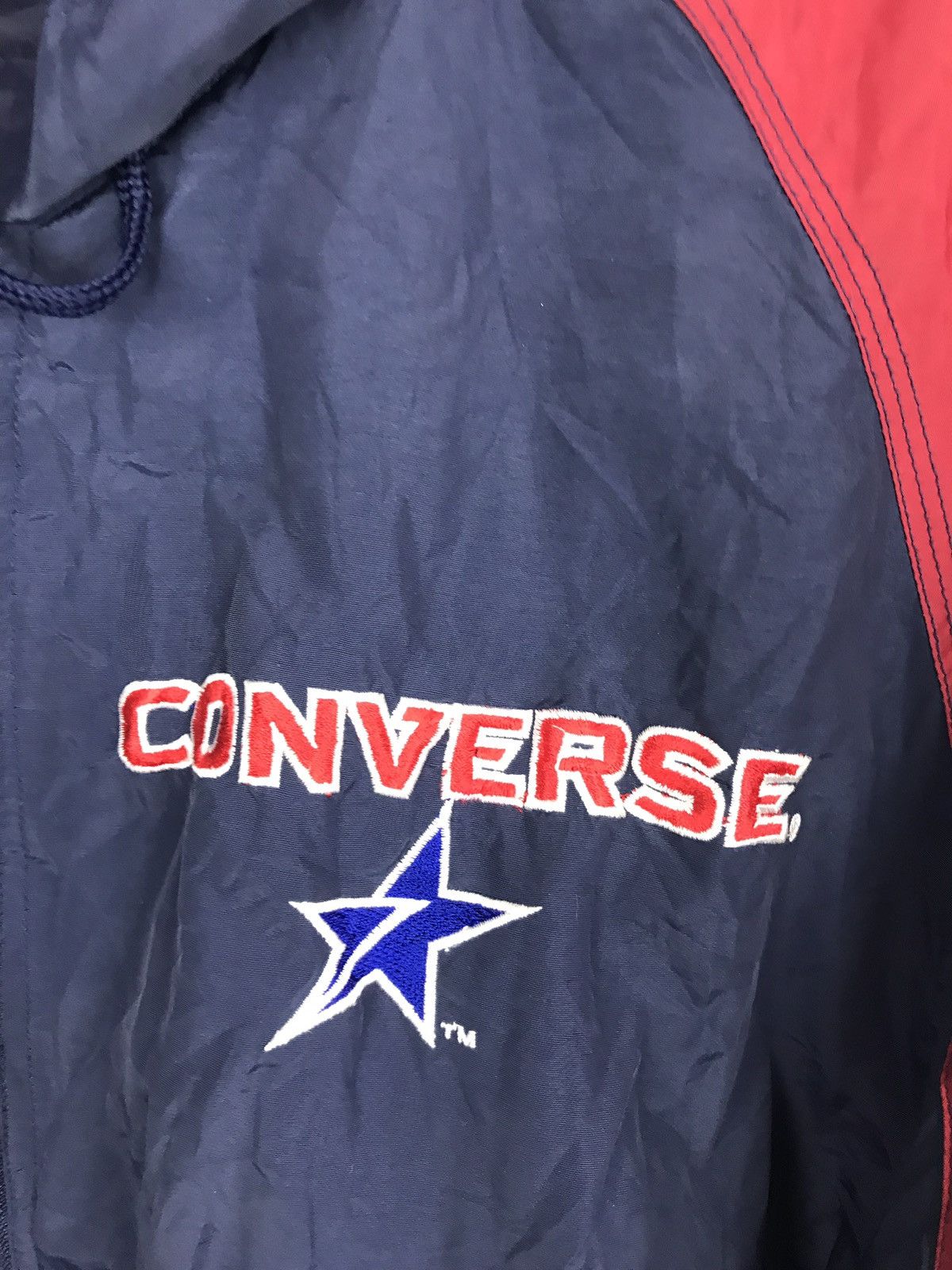 Converse Converse Windbreaker Hiking Bomber Jacket Hoodie Winter Wear Size US M / EU 48-50 / 2 - 4 Thumbnail