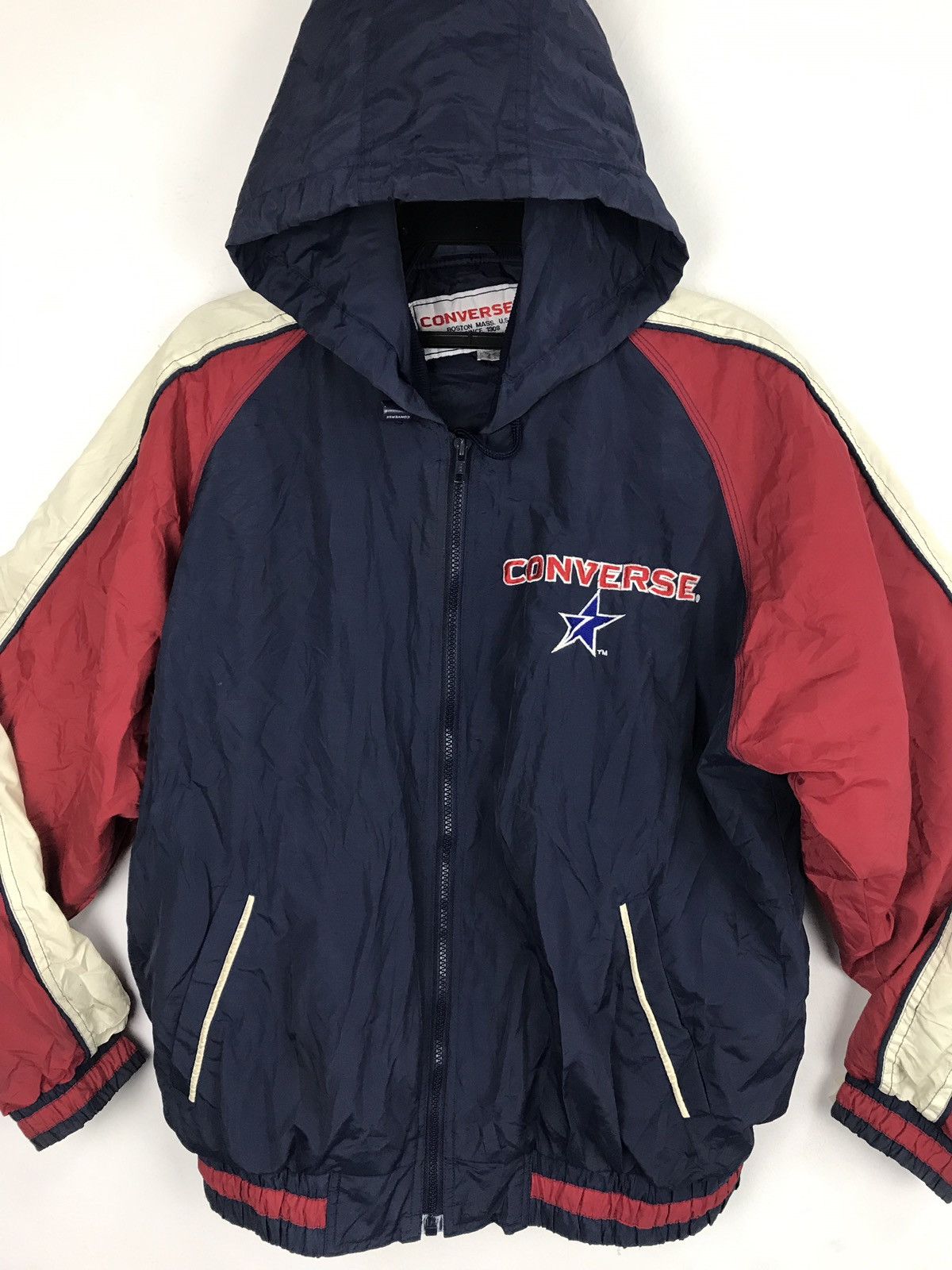 Converse Converse Windbreaker Hiking Bomber Jacket Hoodie Winter Wear Size US M / EU 48-50 / 2 - 3 Thumbnail