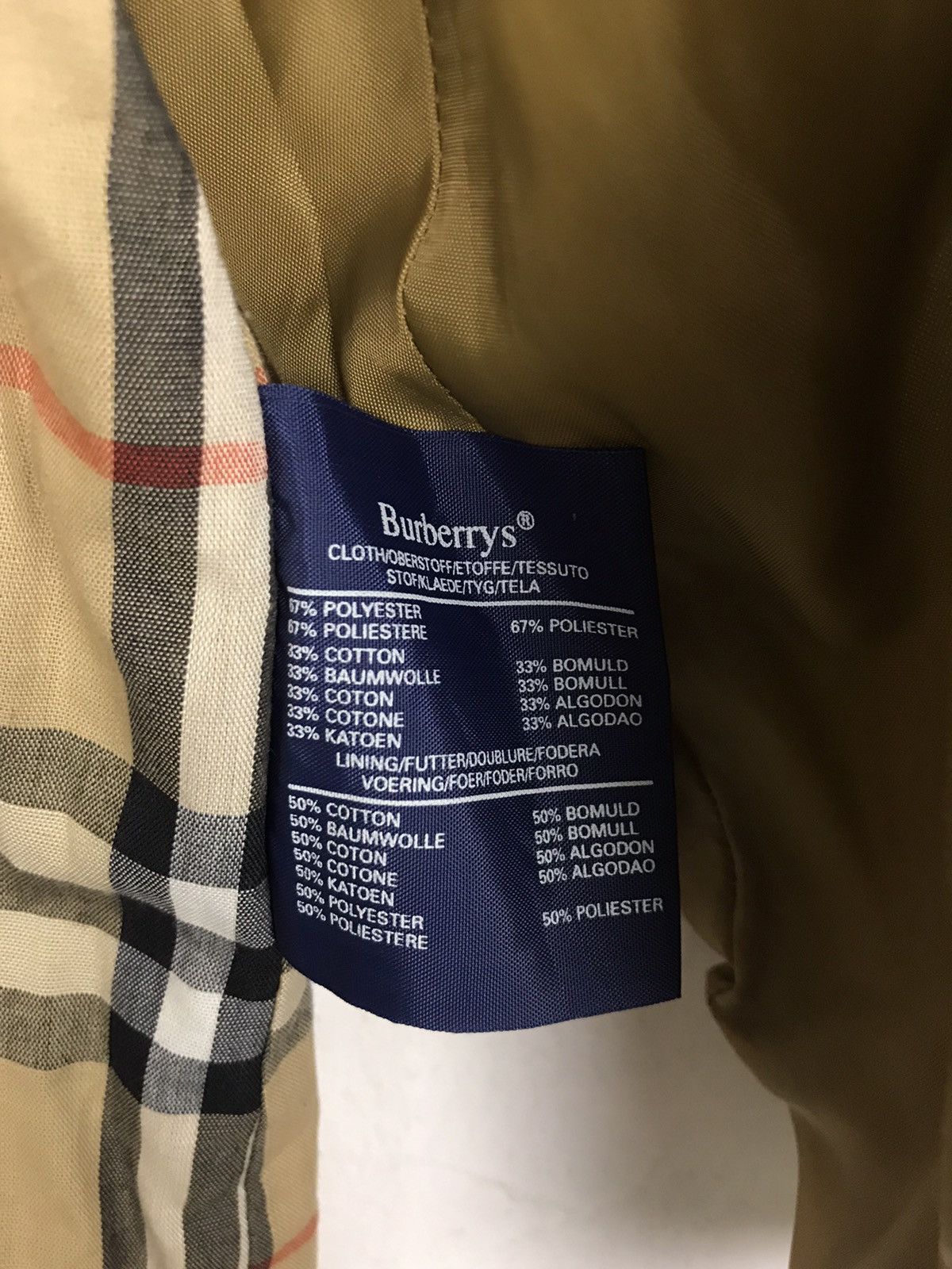 Burberry BURBERRY Burberrys Nova Check Monogram Parka Coat Size US L / EU 52-54 / 3 - 6 Thumbnail