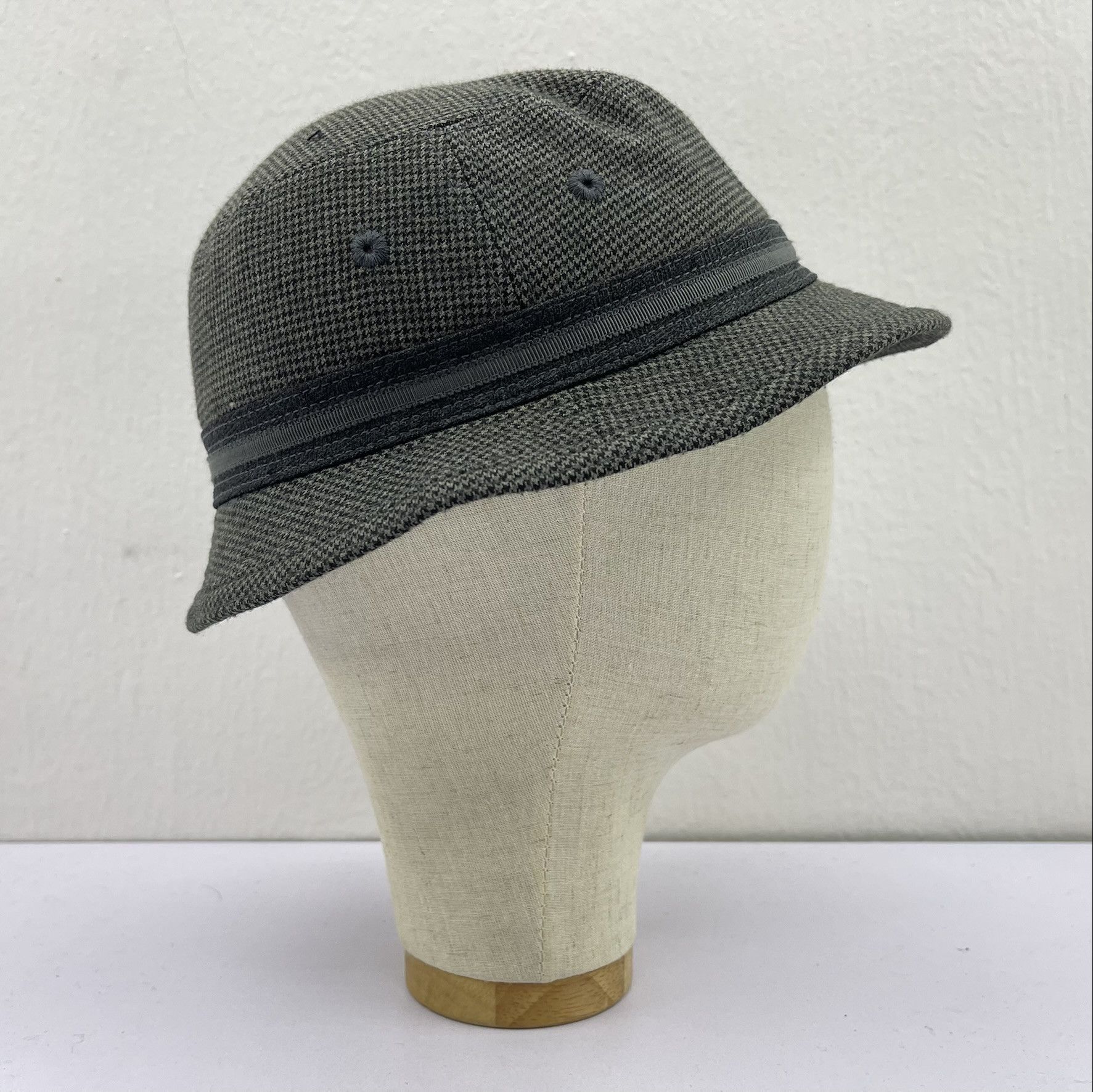 Hiroko Koshino Homme Hiroko Koshino Homme Bucket Hats-BH4038 Size ONE SIZE - 5 Thumbnail