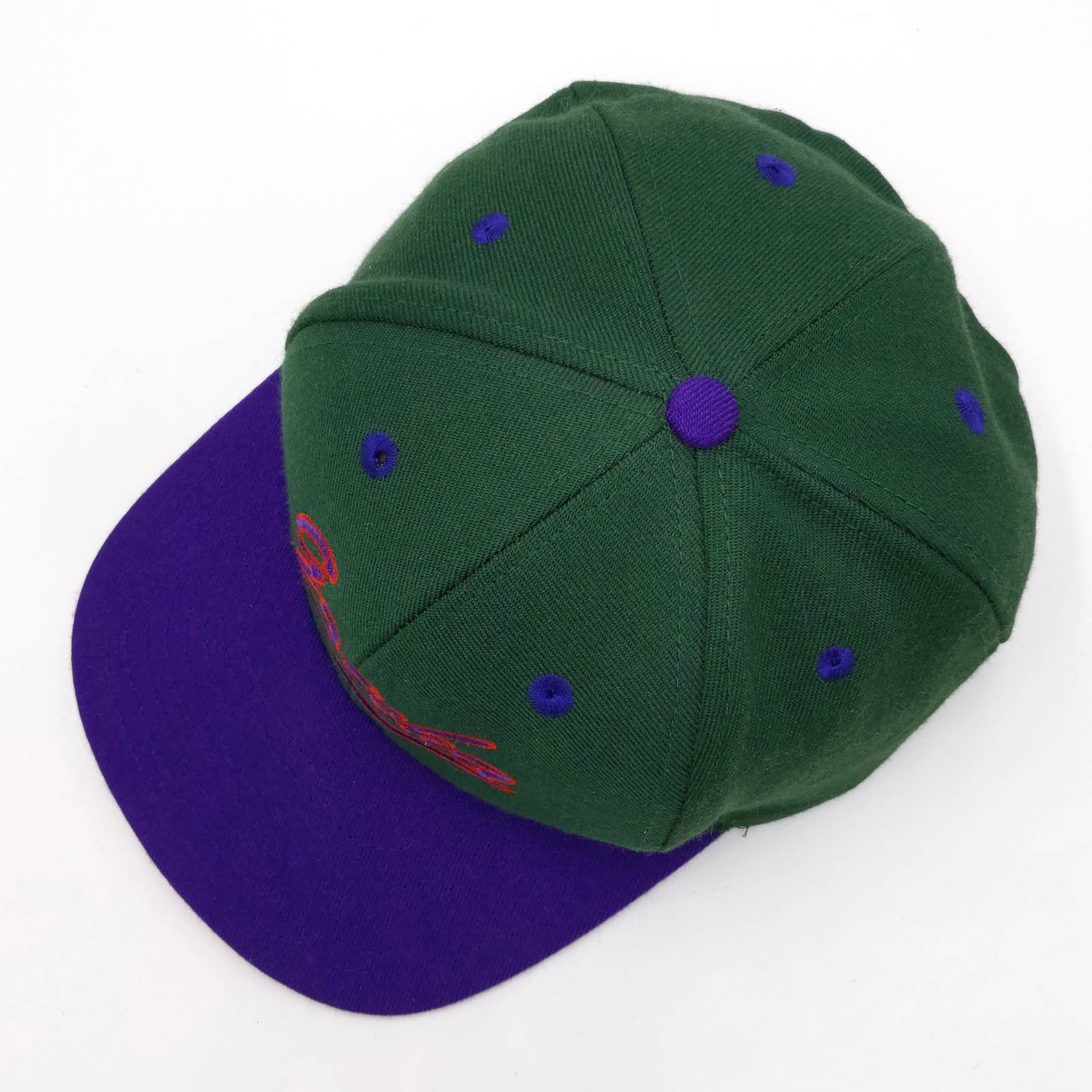 Vintage Vintage Gotcha Wool Trucker Skate Hat Snapback Two-Tone 90s Size ONE SIZE - 4 Thumbnail