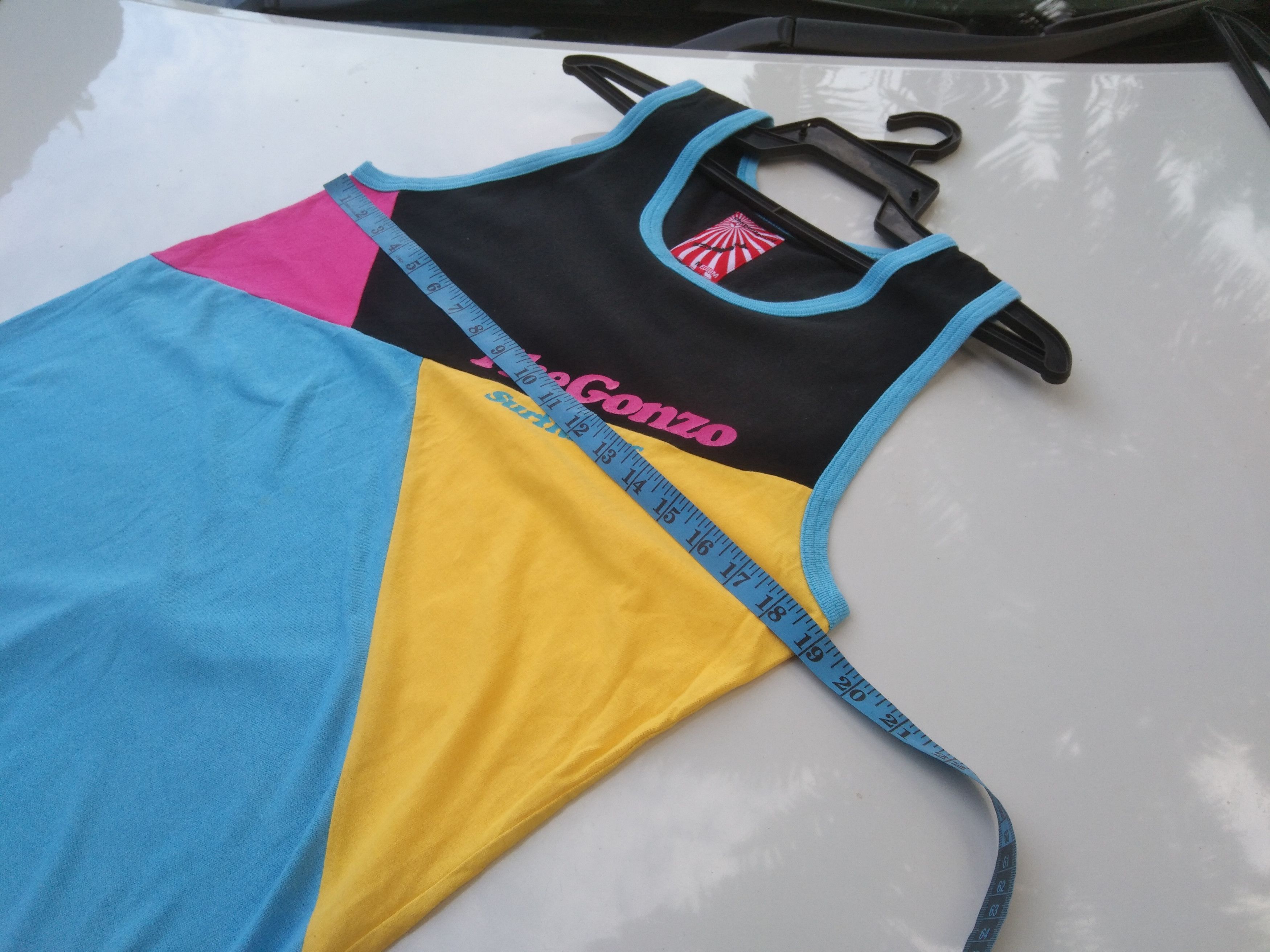 Japanese Brand THE GONZO SURFRIDERS SLEEVELESS Size US M / EU 48-50 / 2 - 7 Thumbnail