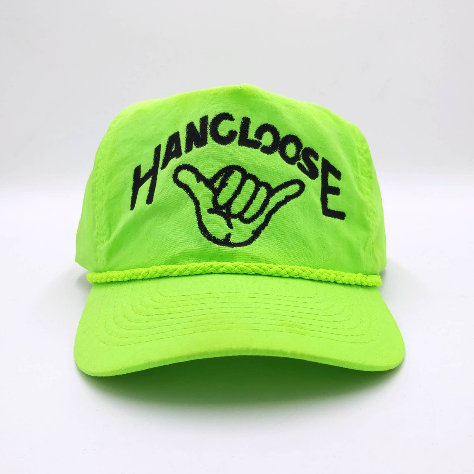 Vintage Vintage Hawaii Hang Loose Shaka Snapback Trucker Surf Hat Size ONE SIZE - 2 Thumbnail