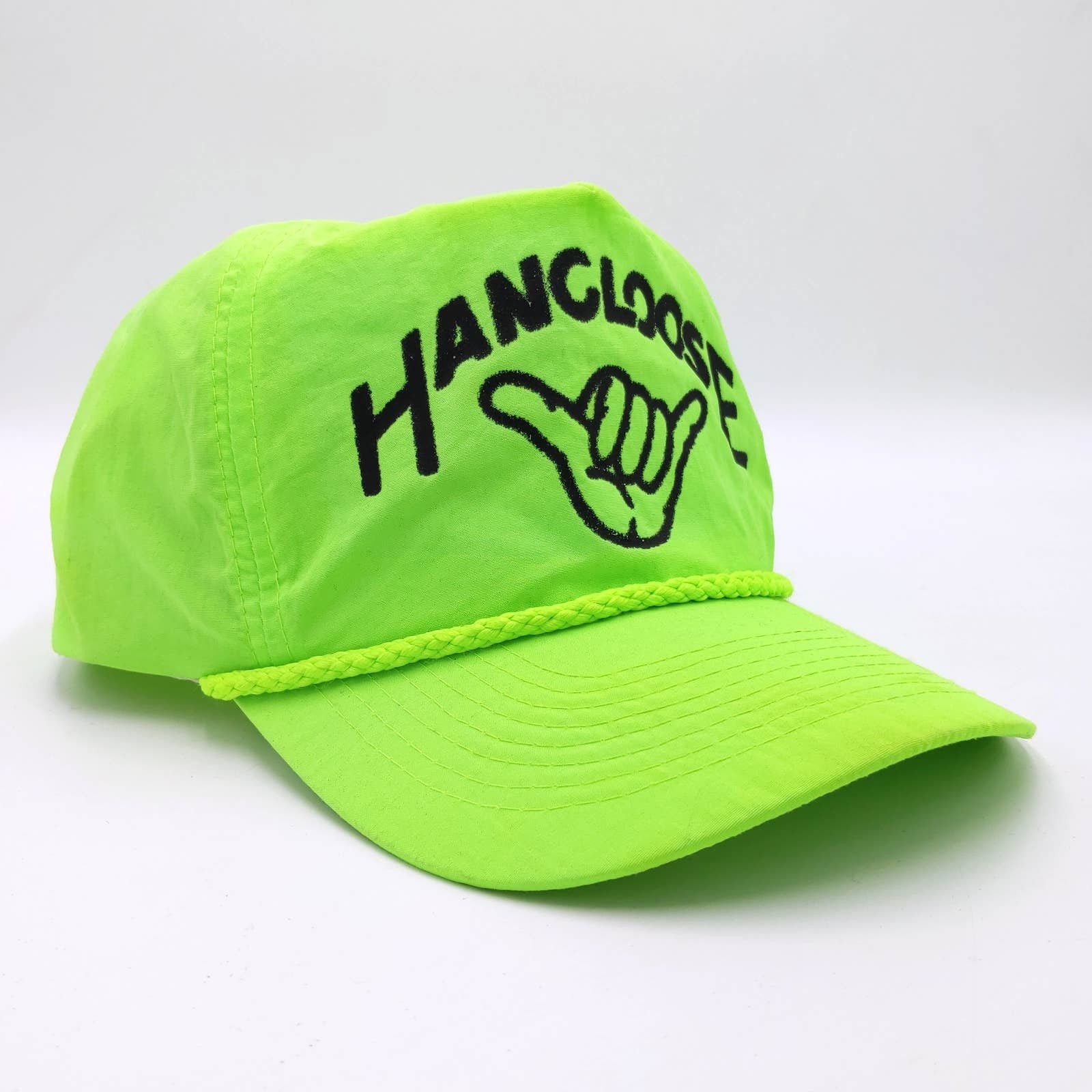 Vintage Vintage Hawaii Hang Loose Shaka Snapback Trucker Surf Hat Size ONE SIZE - 1 Thumbnail