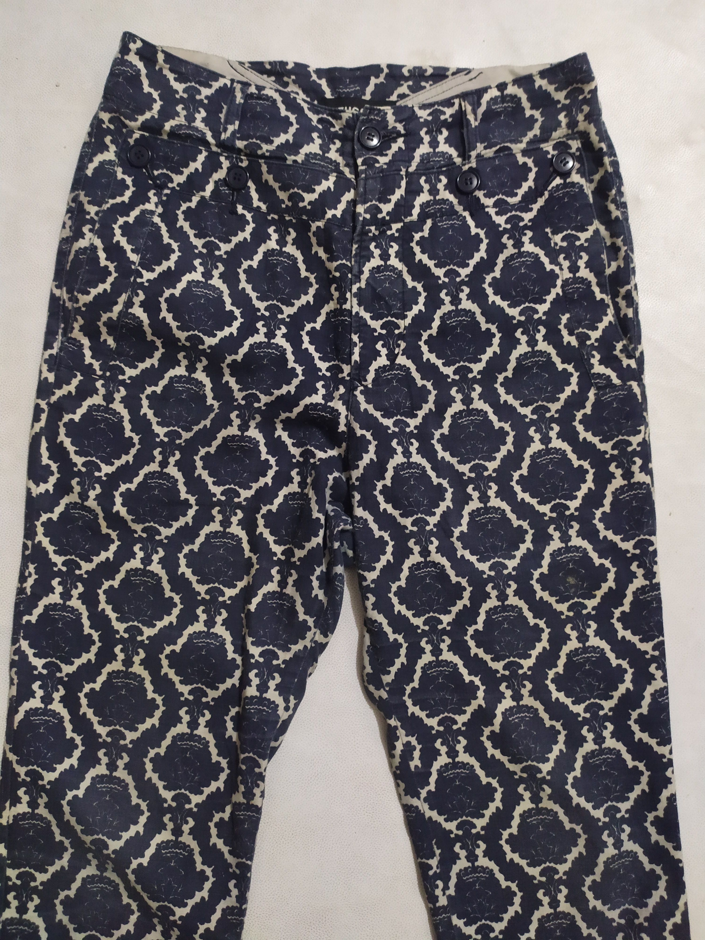 CABANE de ZUCCa × Issey Miyake 🔥Zucca By Issey miyake Fullprint Pants Size US 28 / EU 44 - 2 Thumbnail